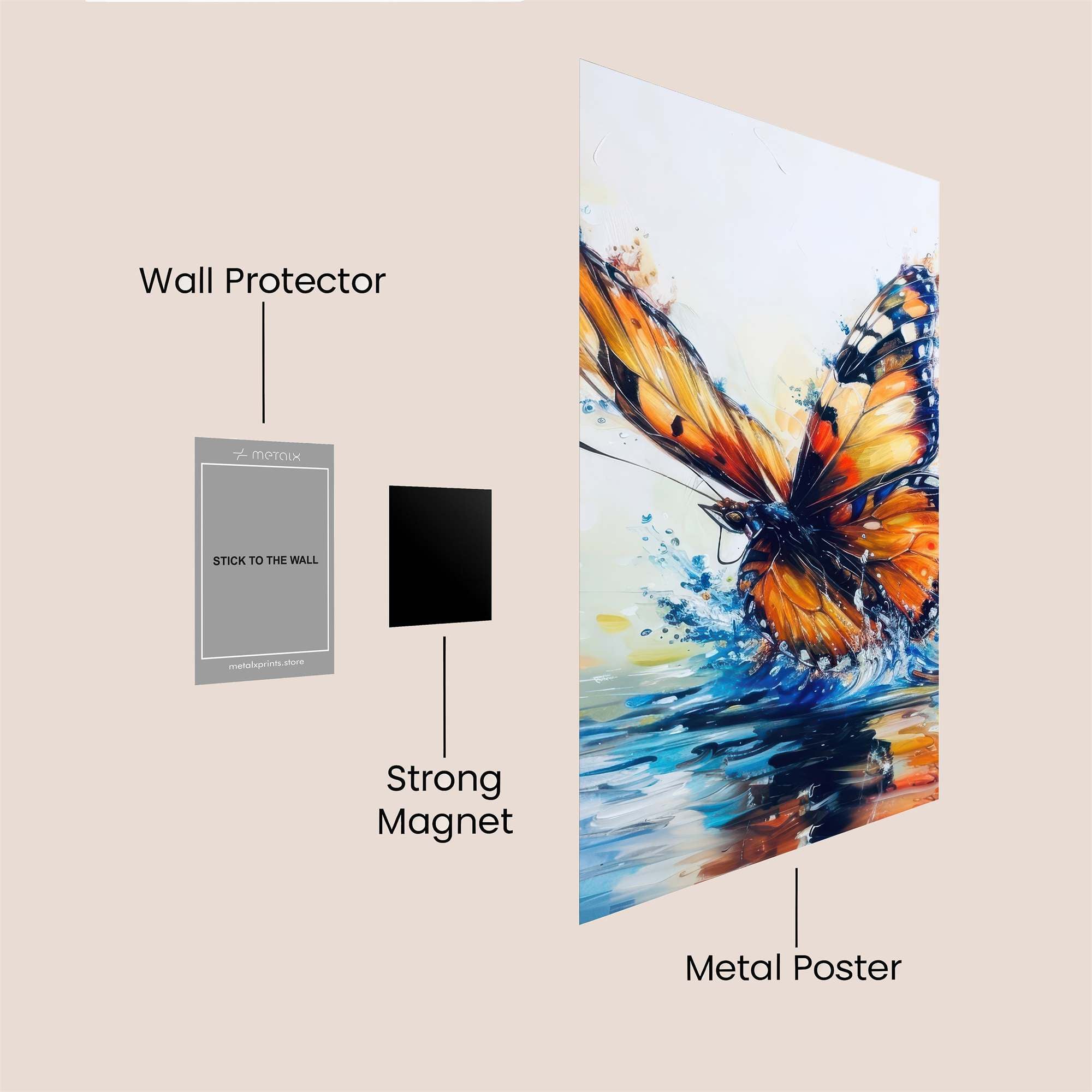 Cabin Serenity Safe Wall Magnetic / M