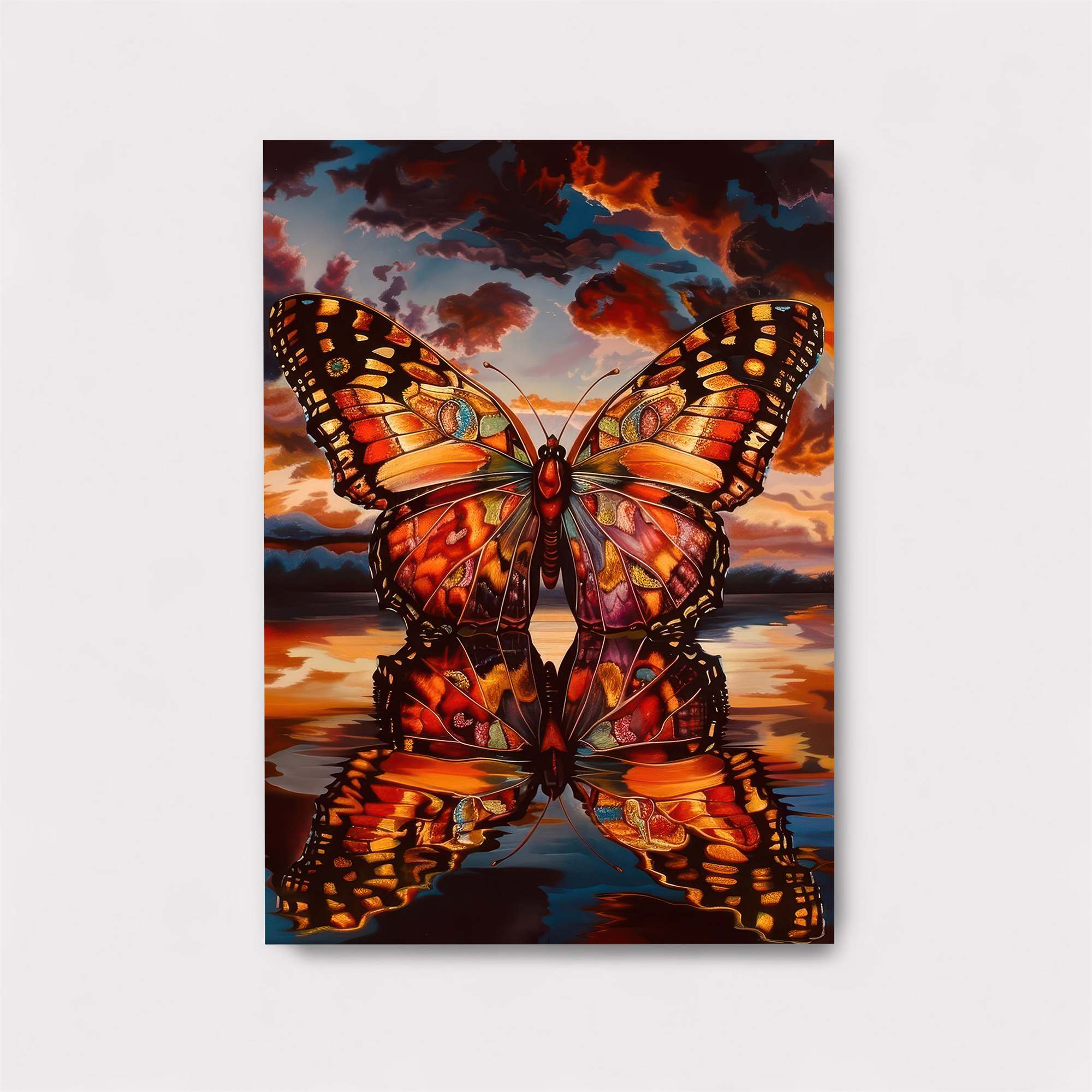Butterfly Serenity Safe Wall Magnetic / M