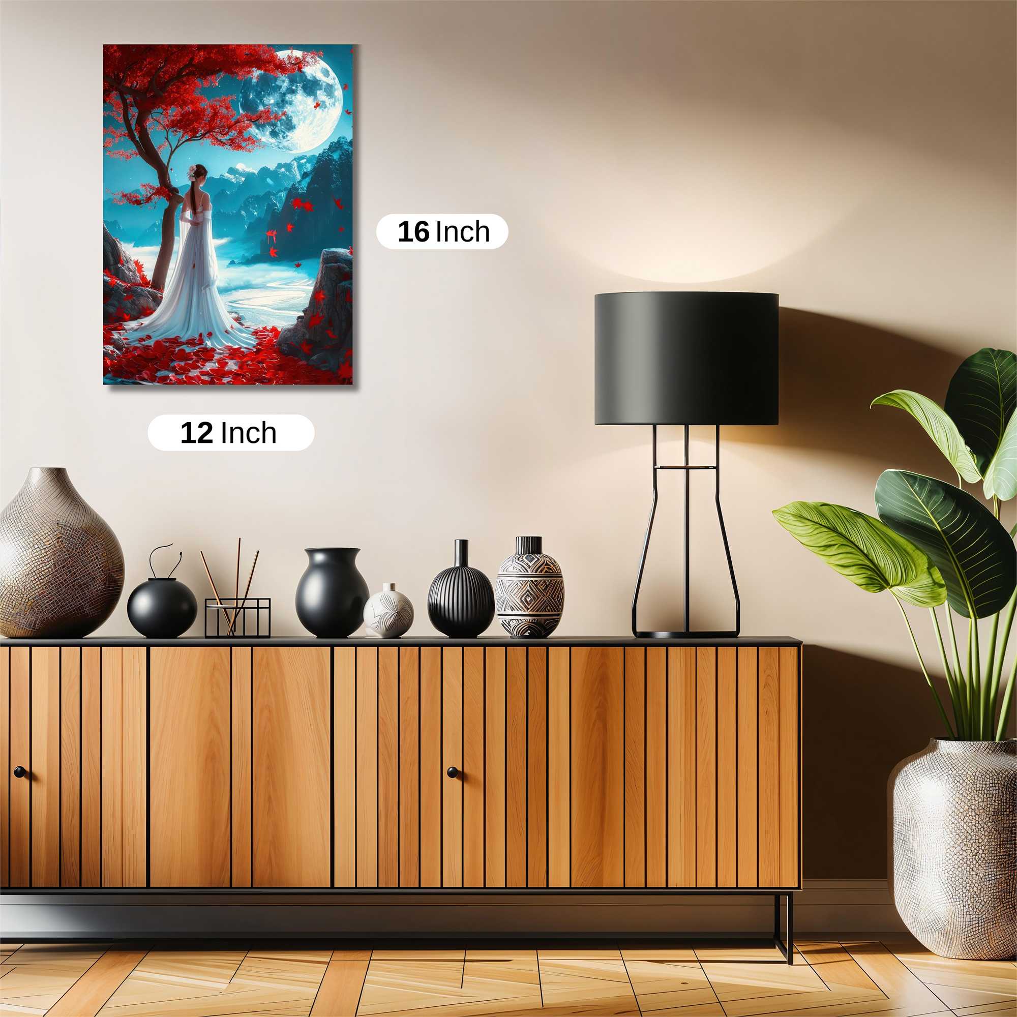 Moonlit Serenity Safe Wall Magnetic / M