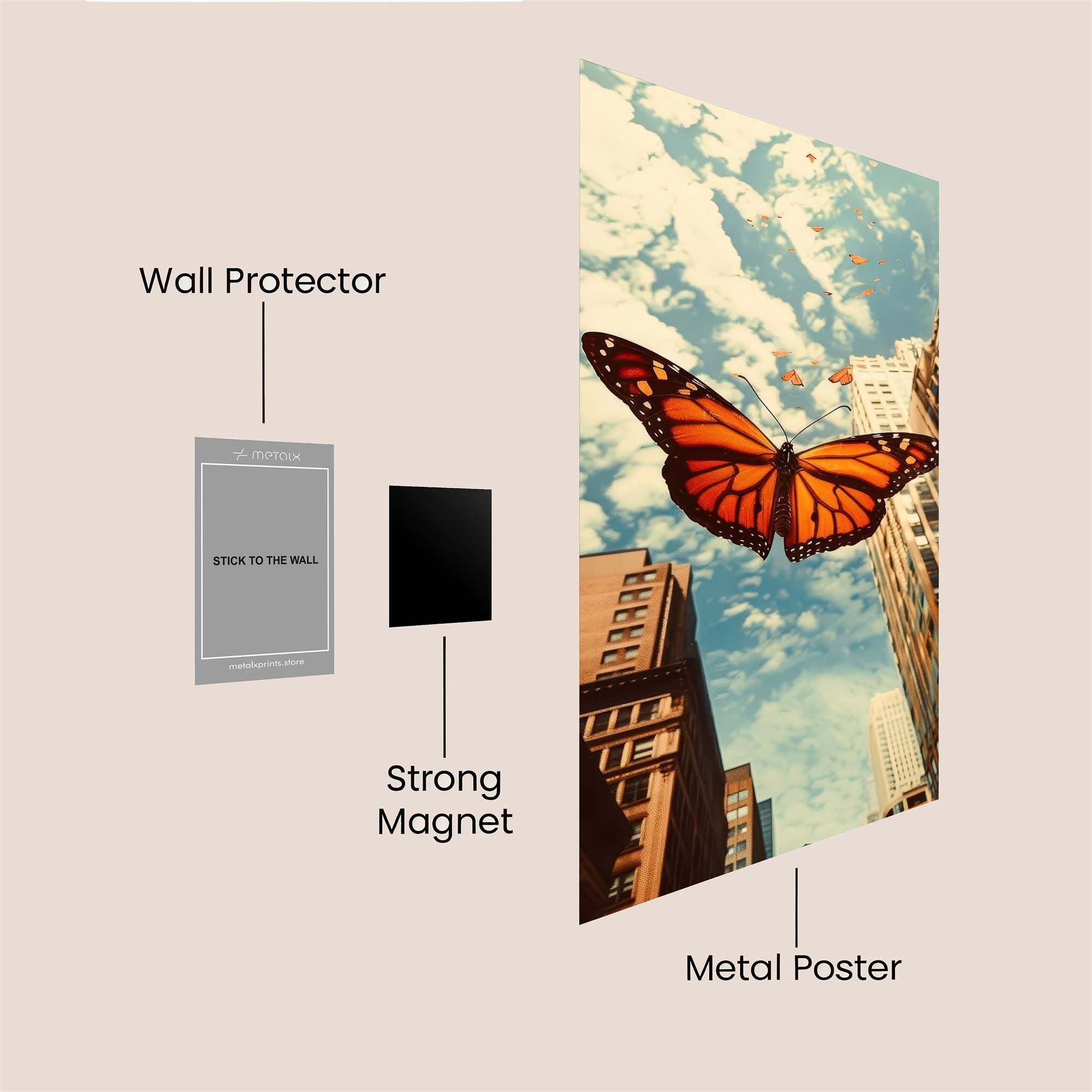 Monarch Freedom Safe Wall Magnetic / M