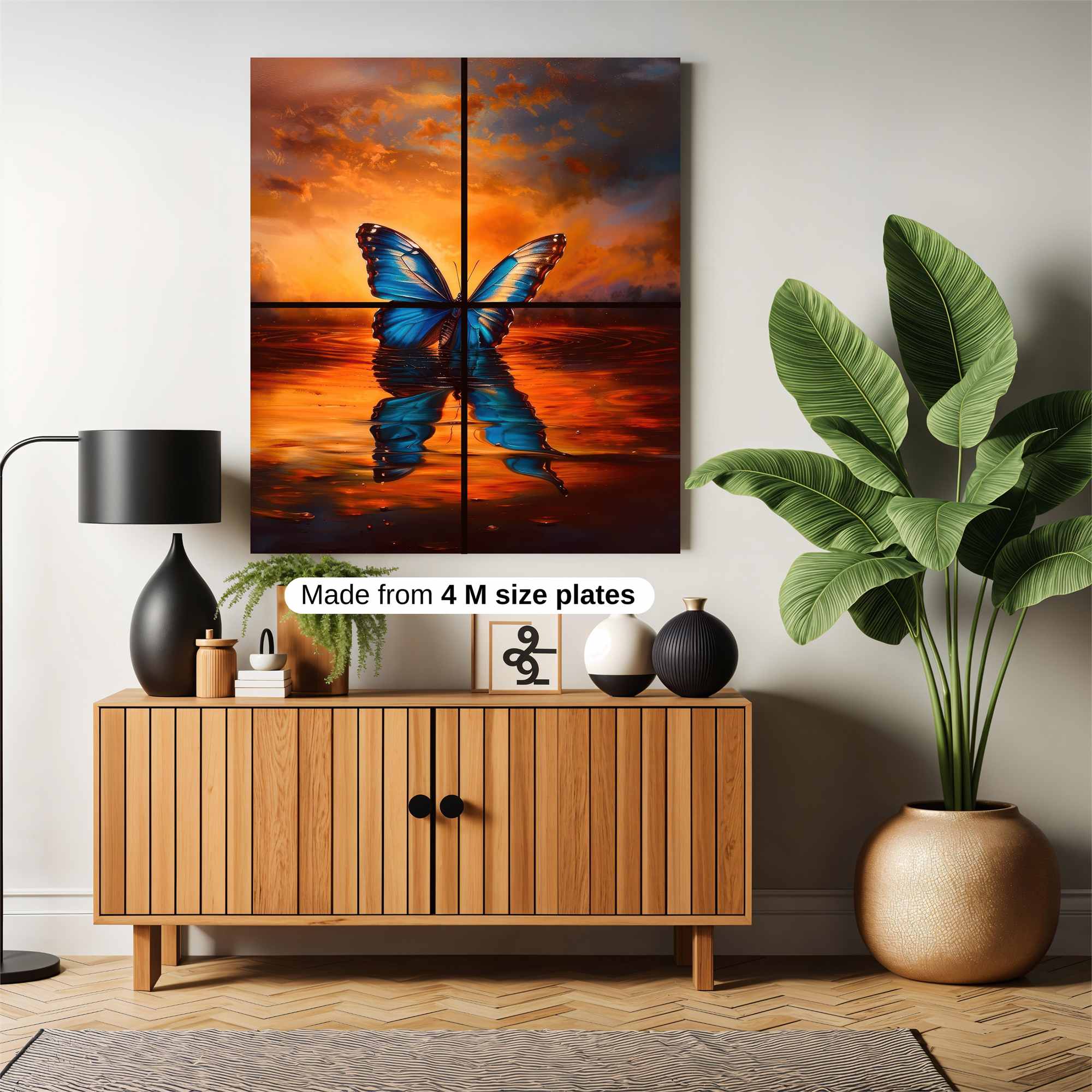 Butterfly Serenity Safe Wall Magnetic / M