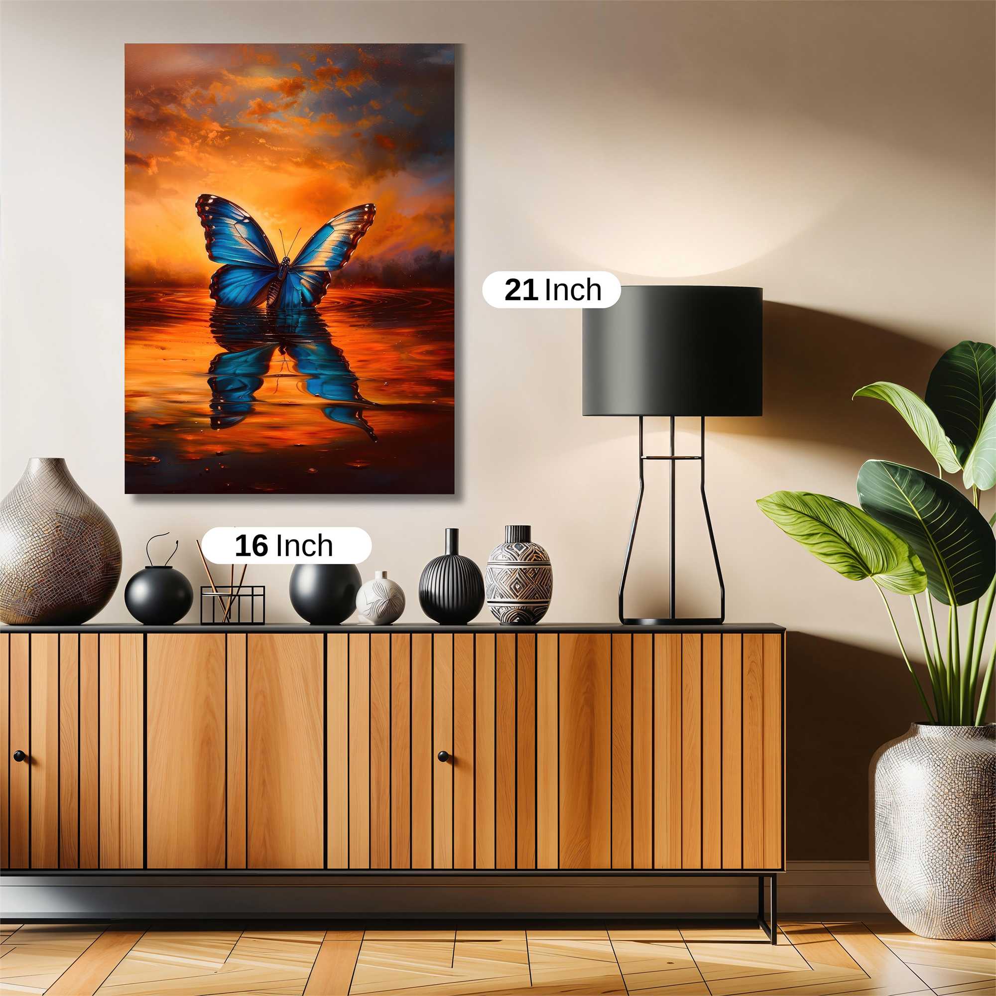Butterfly Serenity Safe Wall Magnetic / M