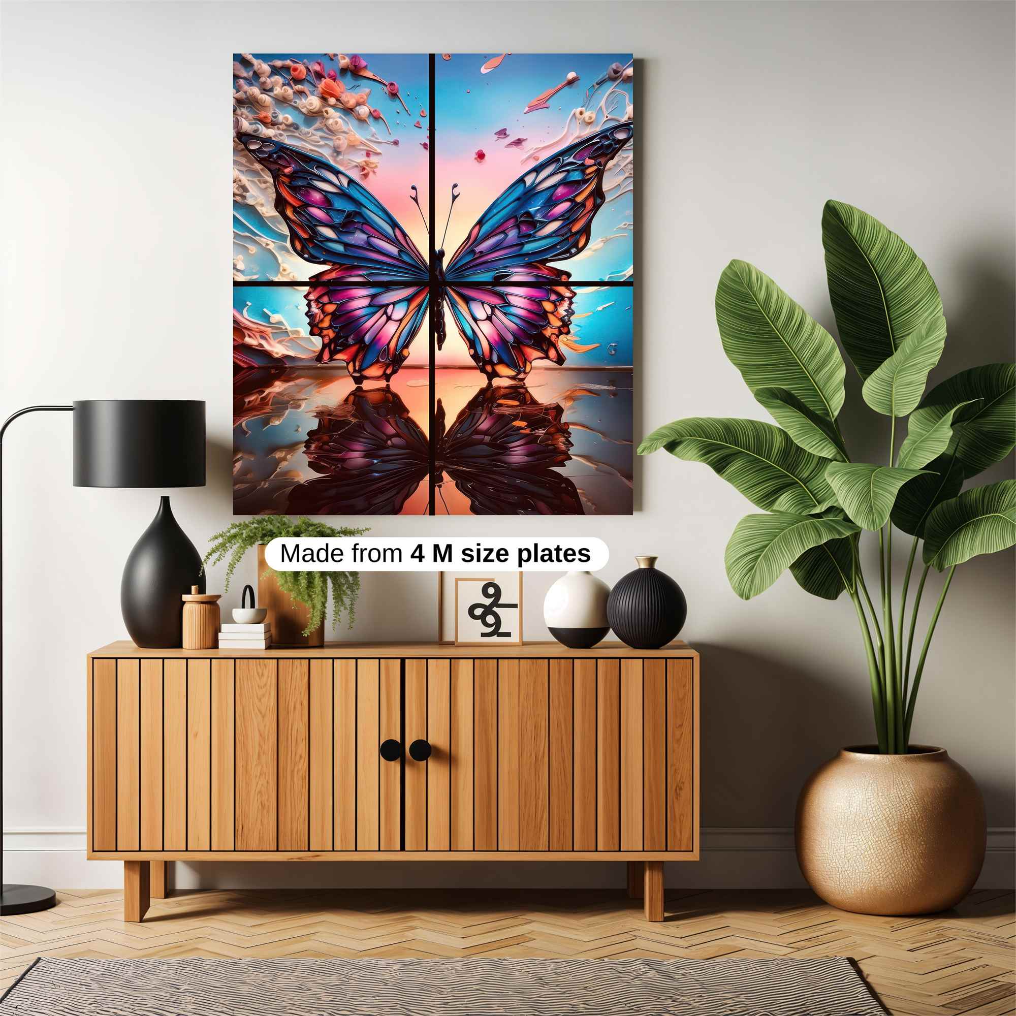 Butterfly Serenity Safe Wall Magnetic / M