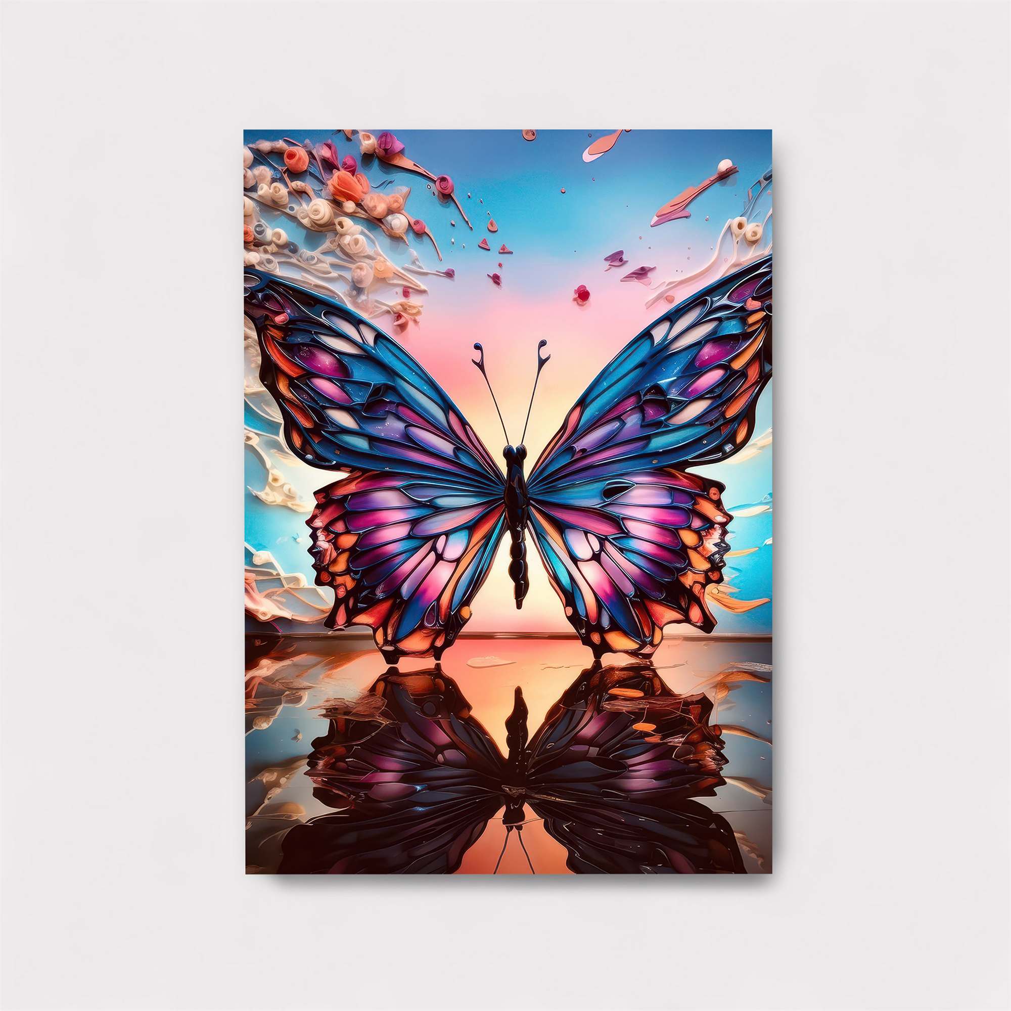 Butterfly Serenity Safe Wall Magnetic / M