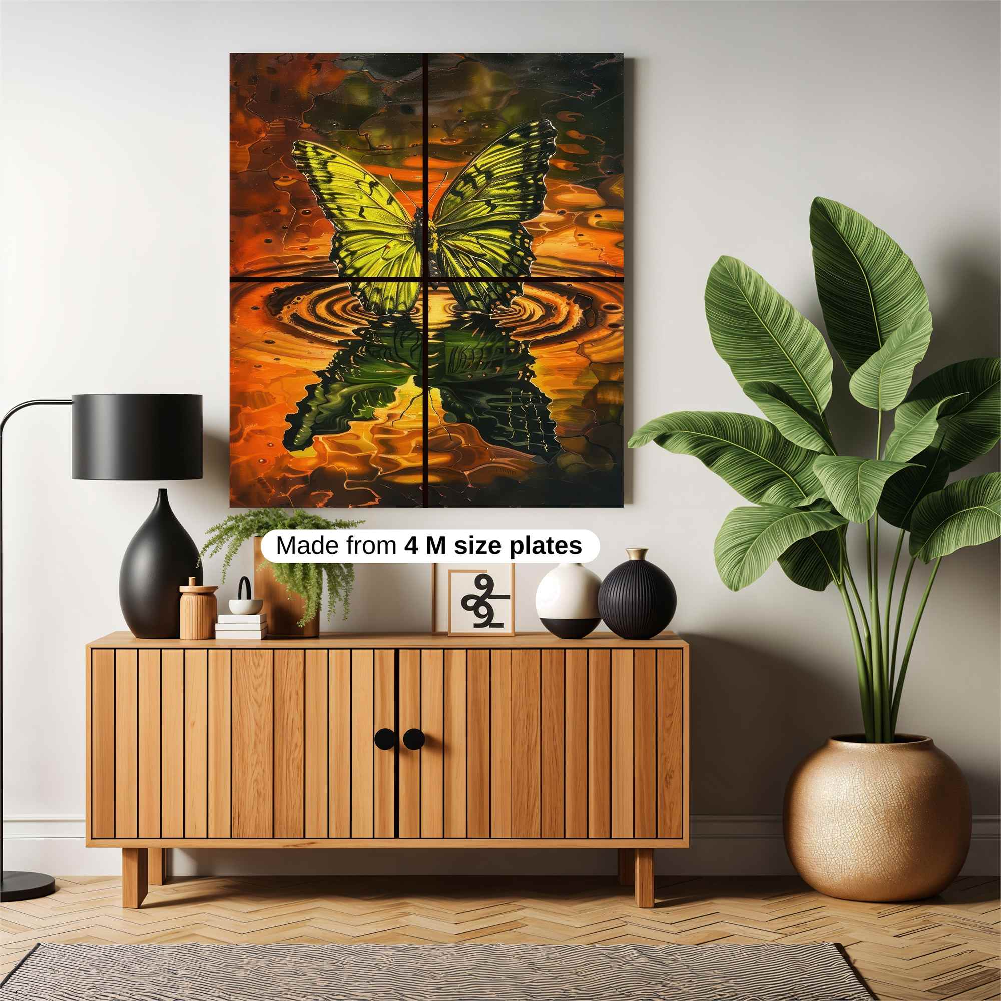 Butterfly Serenity Safe Wall Magnetic / M