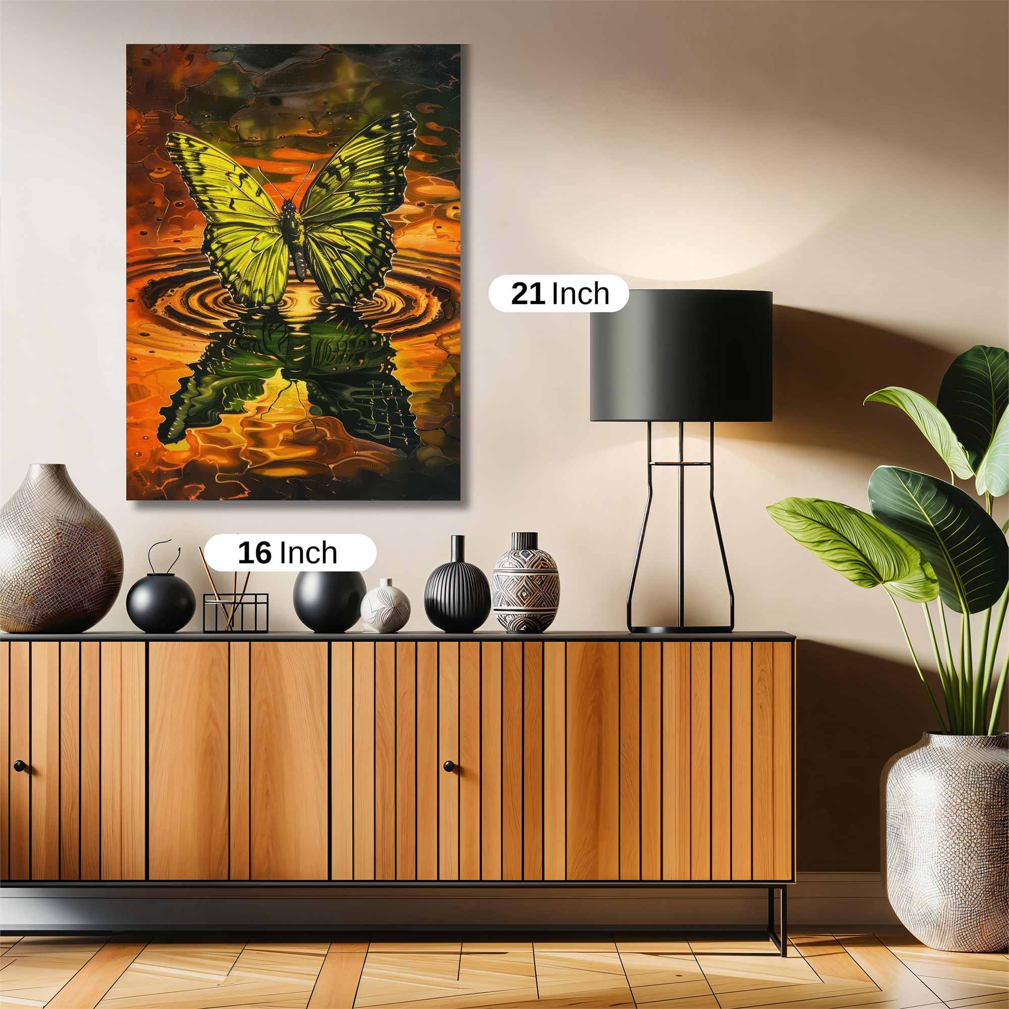Butterfly Serenity Safe Wall Magnetic / M