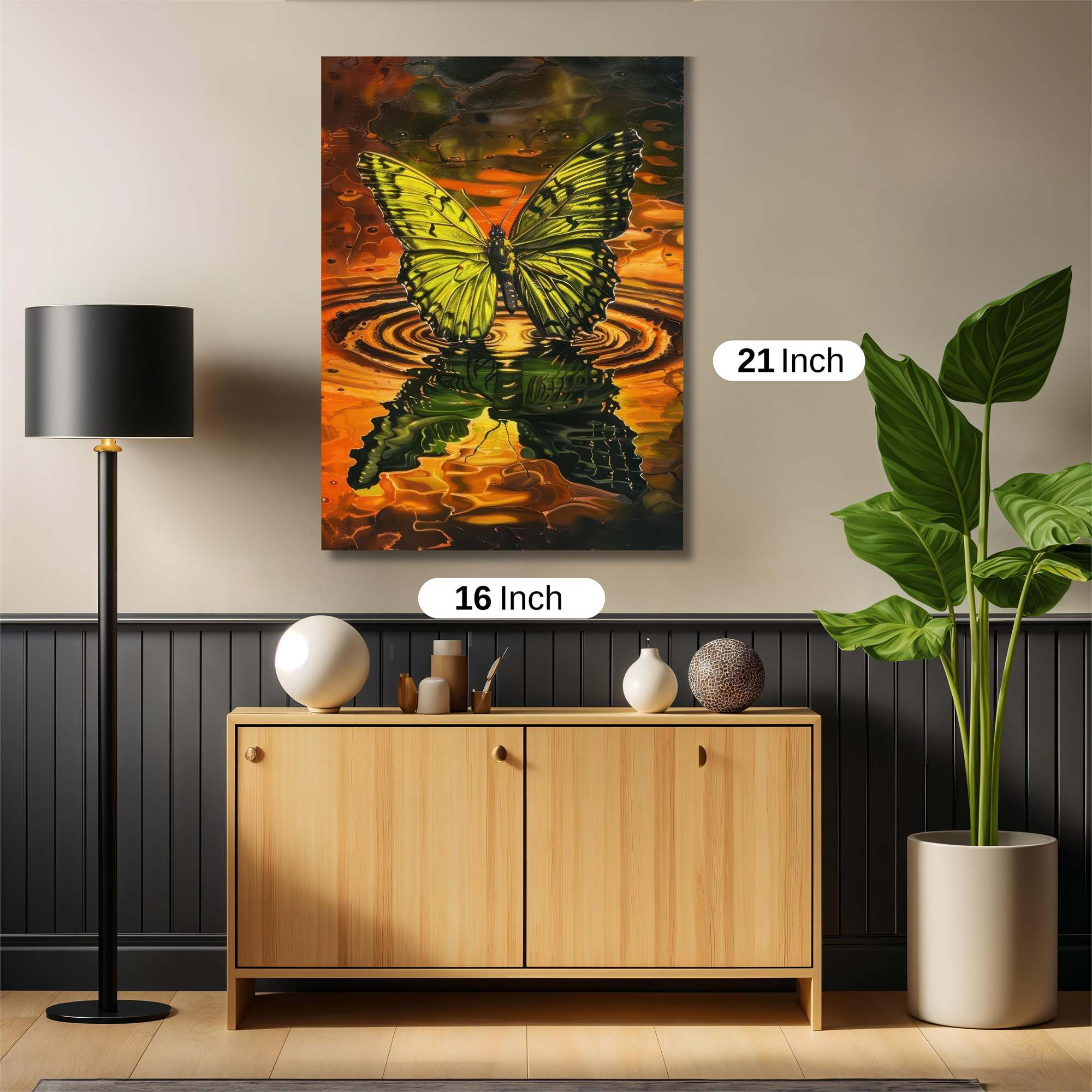 Butterfly Serenity Safe Wall Magnetic / M