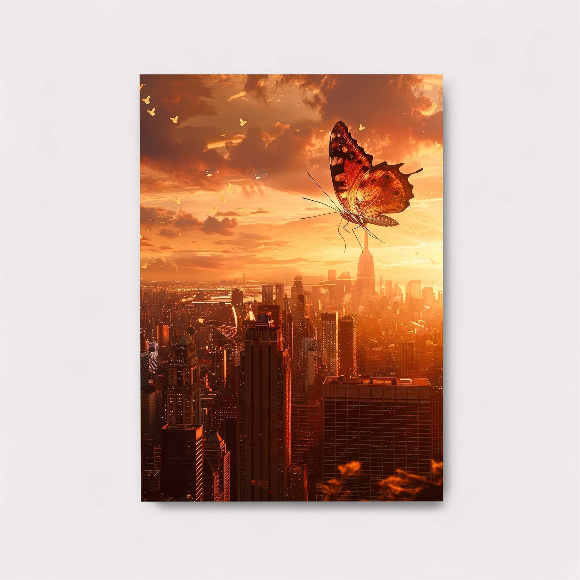 Butterfly Twilight Safe Wall Magnetic / M