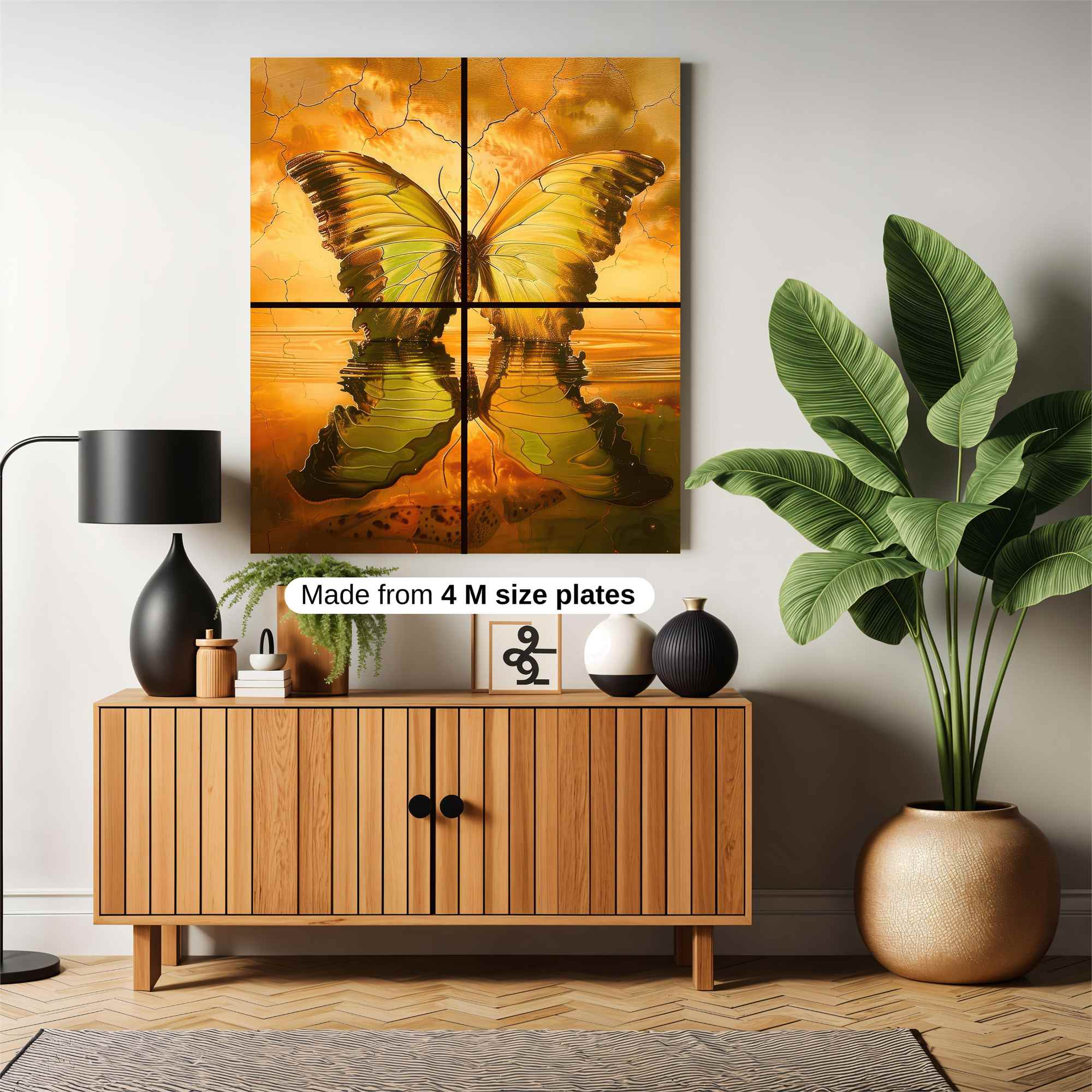 Butterfly Serenity Safe Wall Magnetic / M