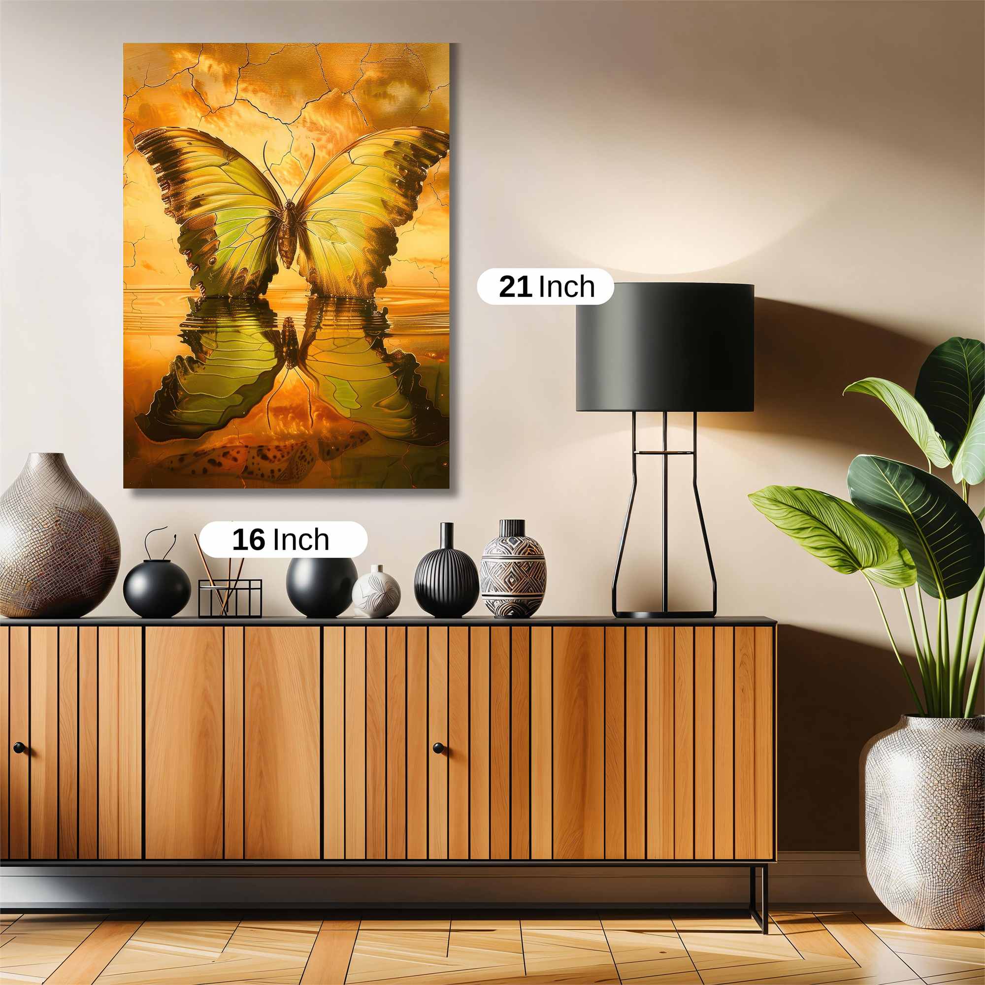 Butterfly Serenity Safe Wall Magnetic / M