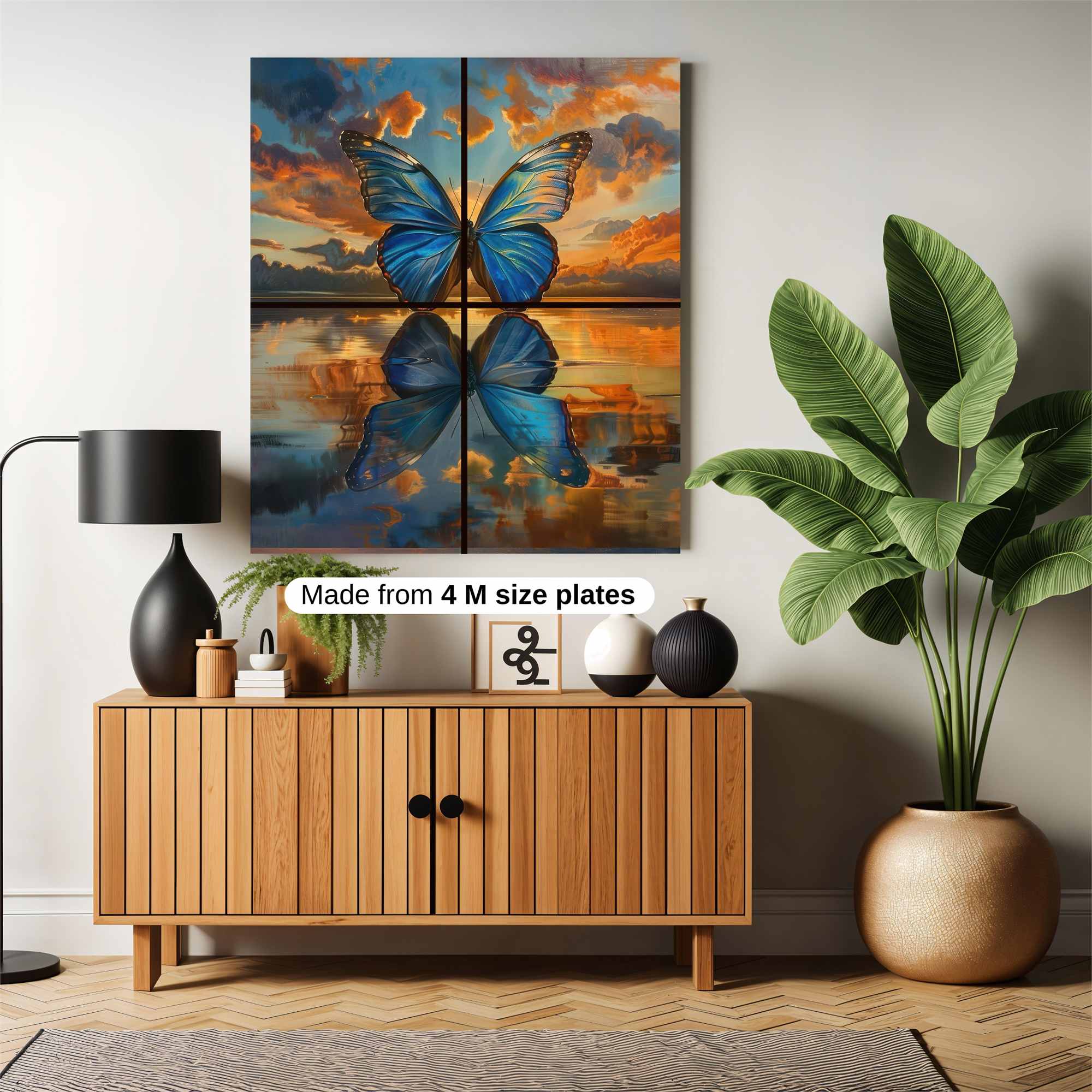 Butterfly Serenity Safe Wall Magnetic / M