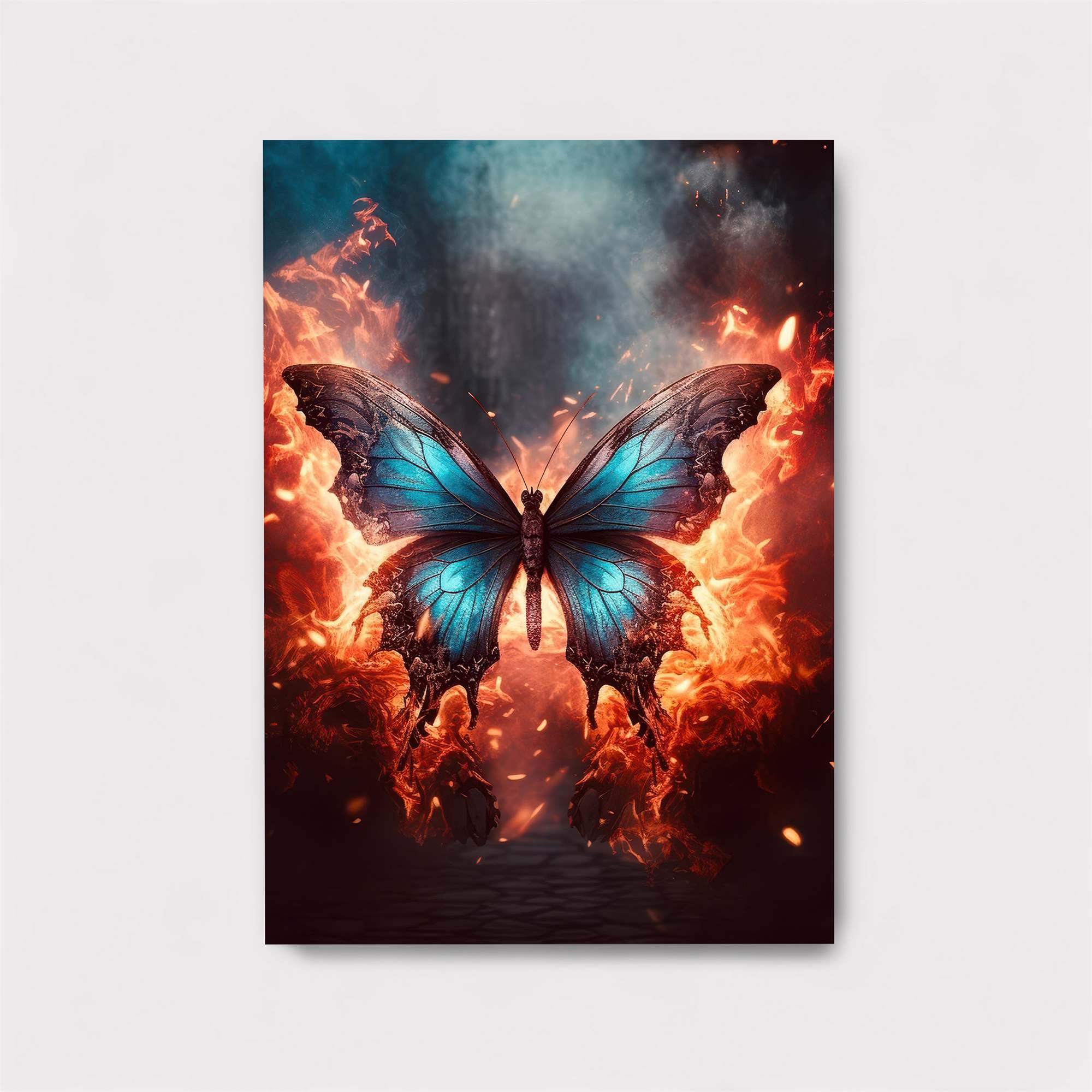 Butterfly Inferno Safe Wall Magnetic / M