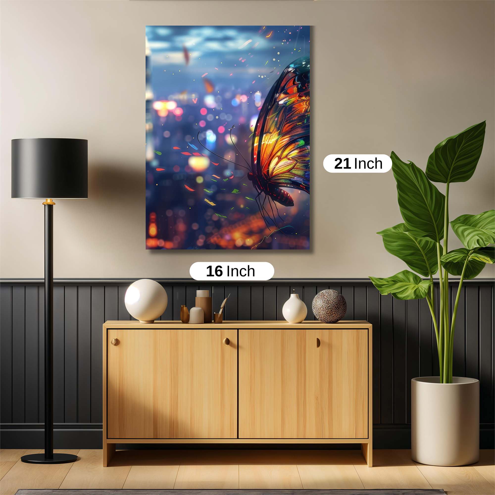 Butterfly Dream Safe Wall Magnetic / M