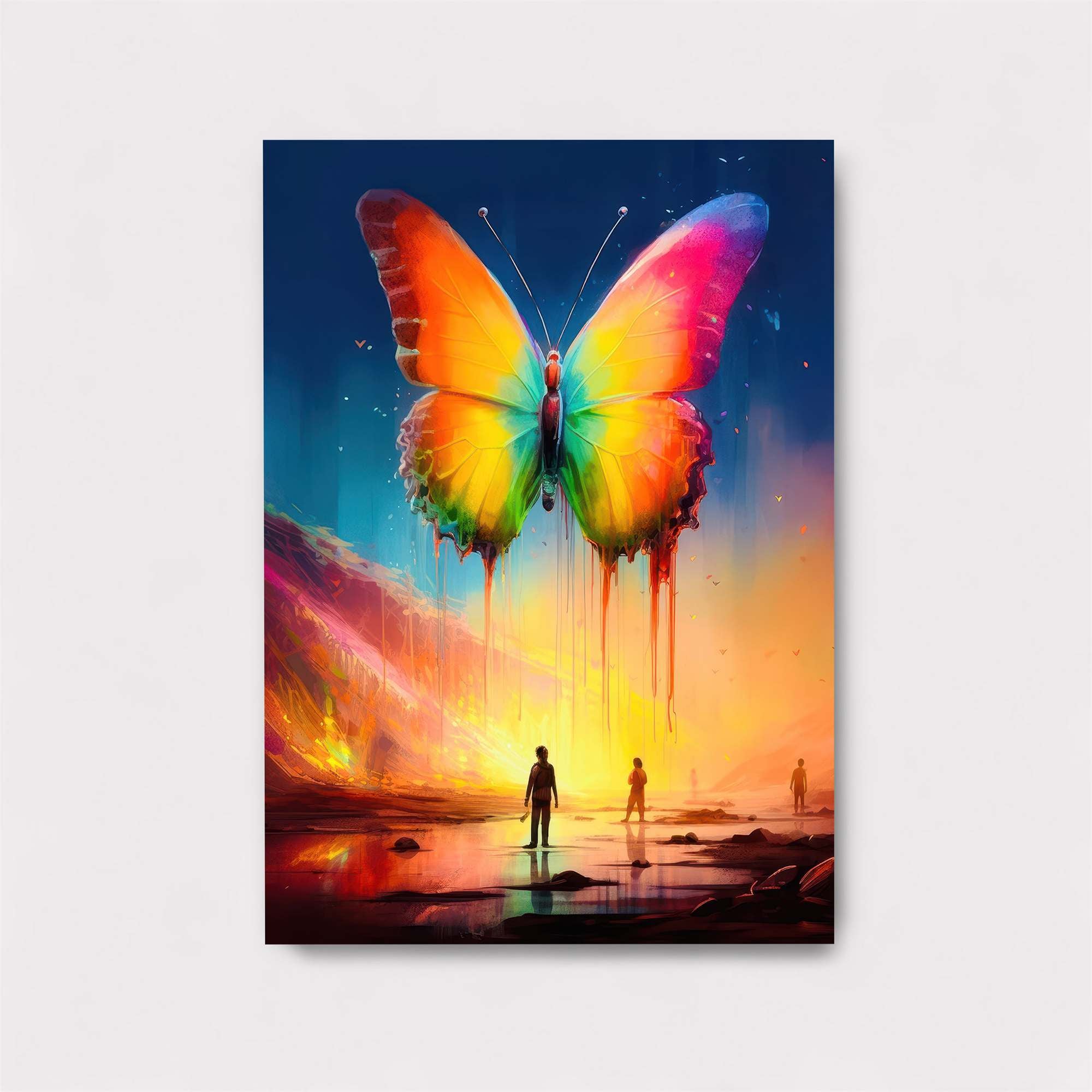 Butterfly Dreamscape Safe Wall Magnetic / M