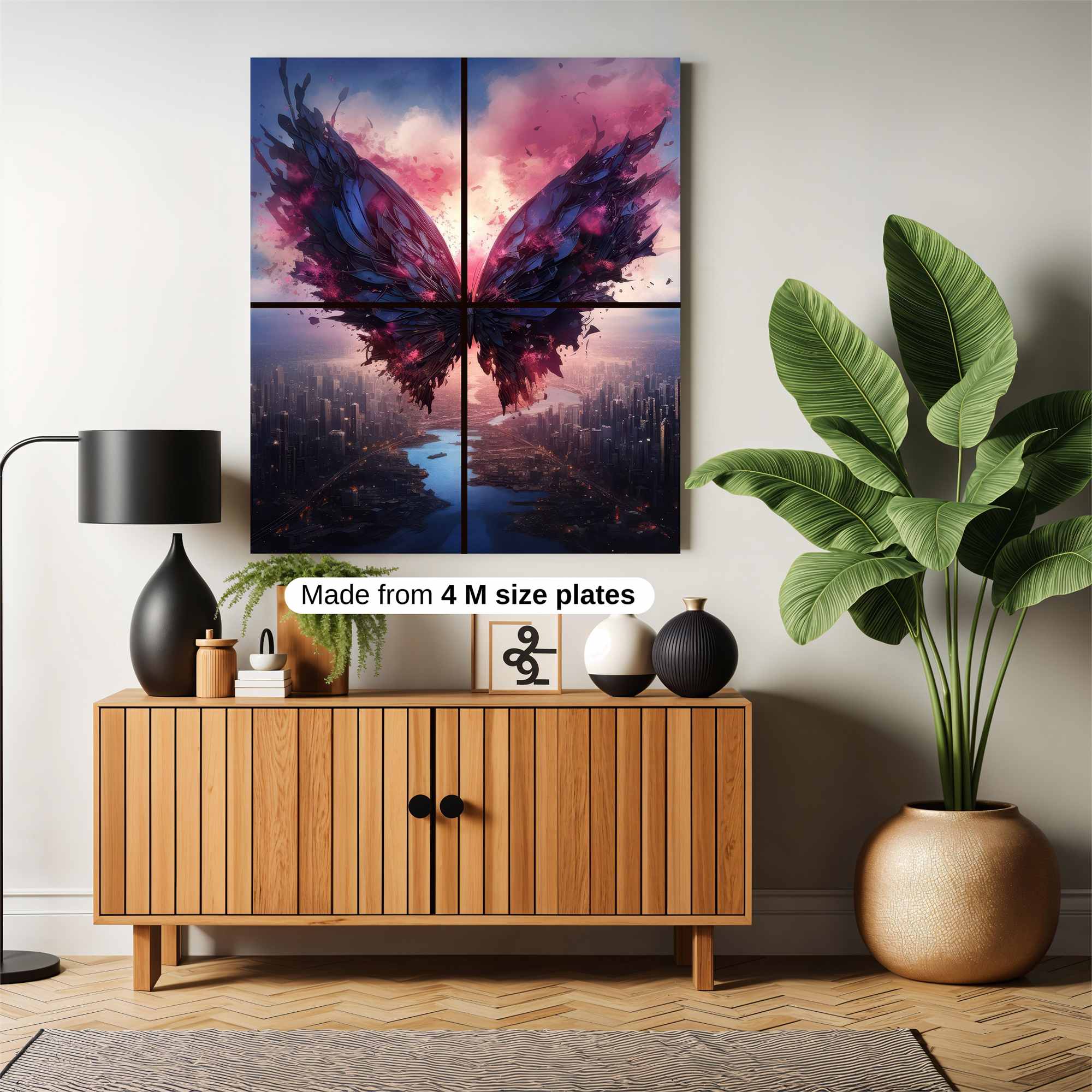 Butterfly Dream Safe Wall Magnetic / M