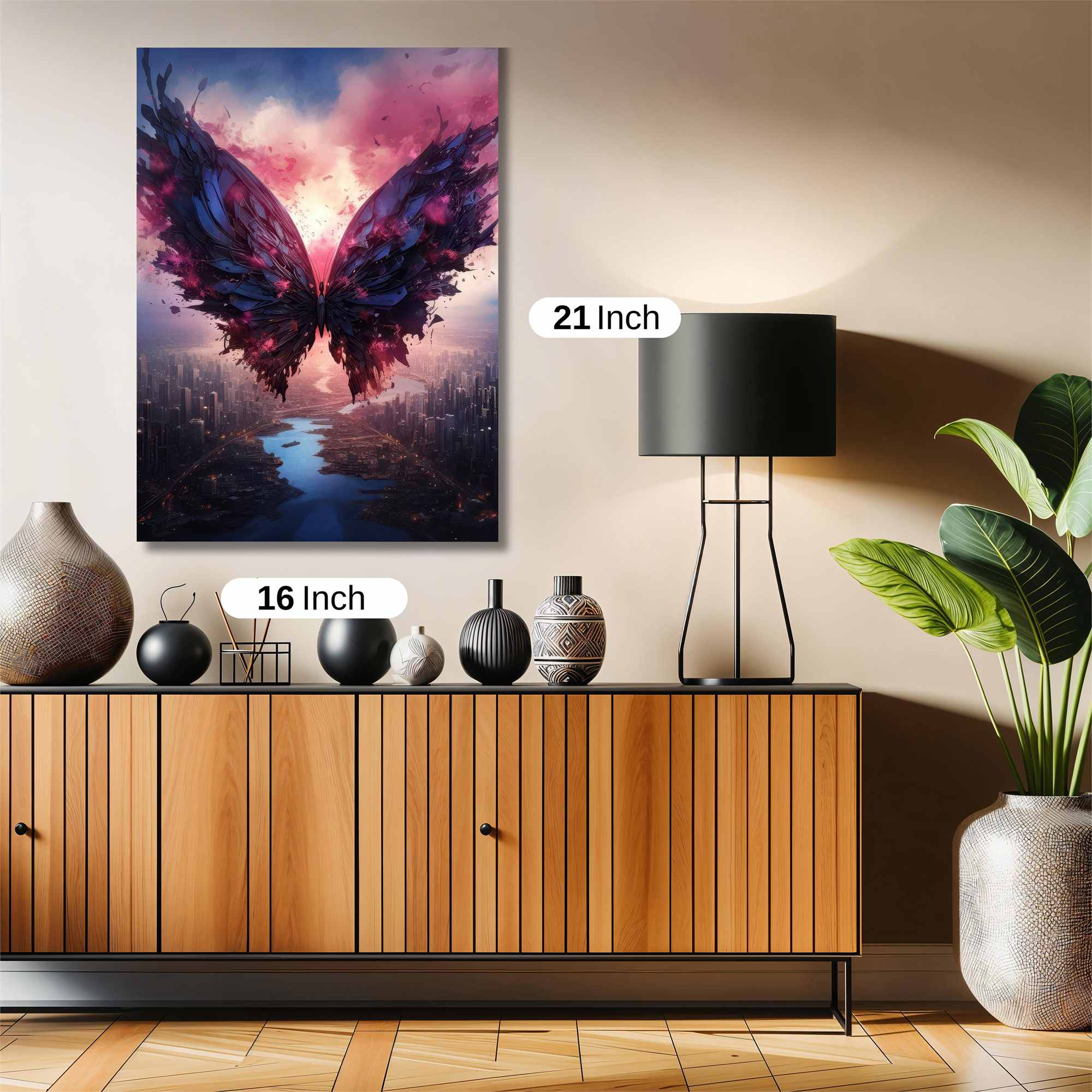 Butterfly Dream Safe Wall Magnetic / M