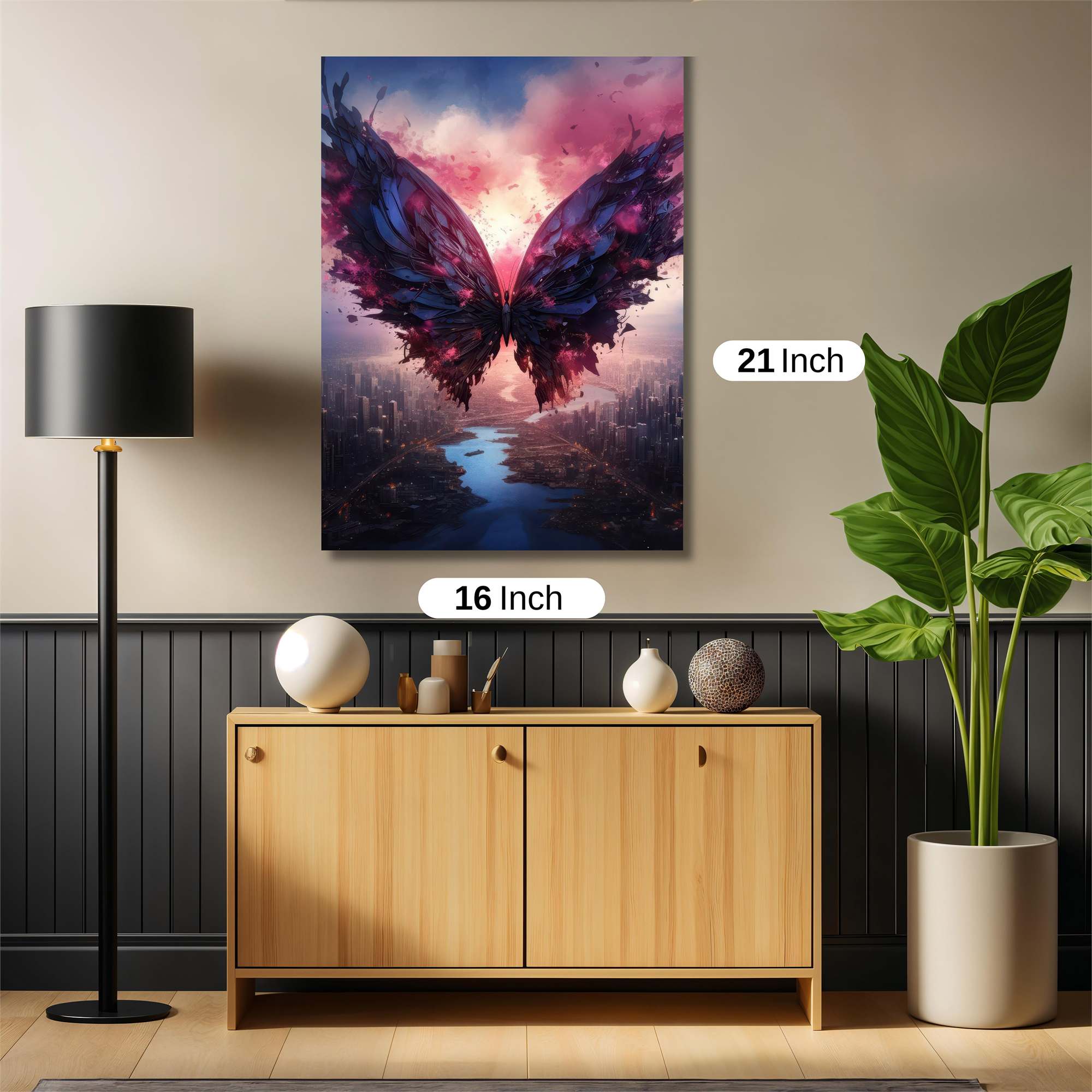 Butterfly Dream Safe Wall Magnetic / M