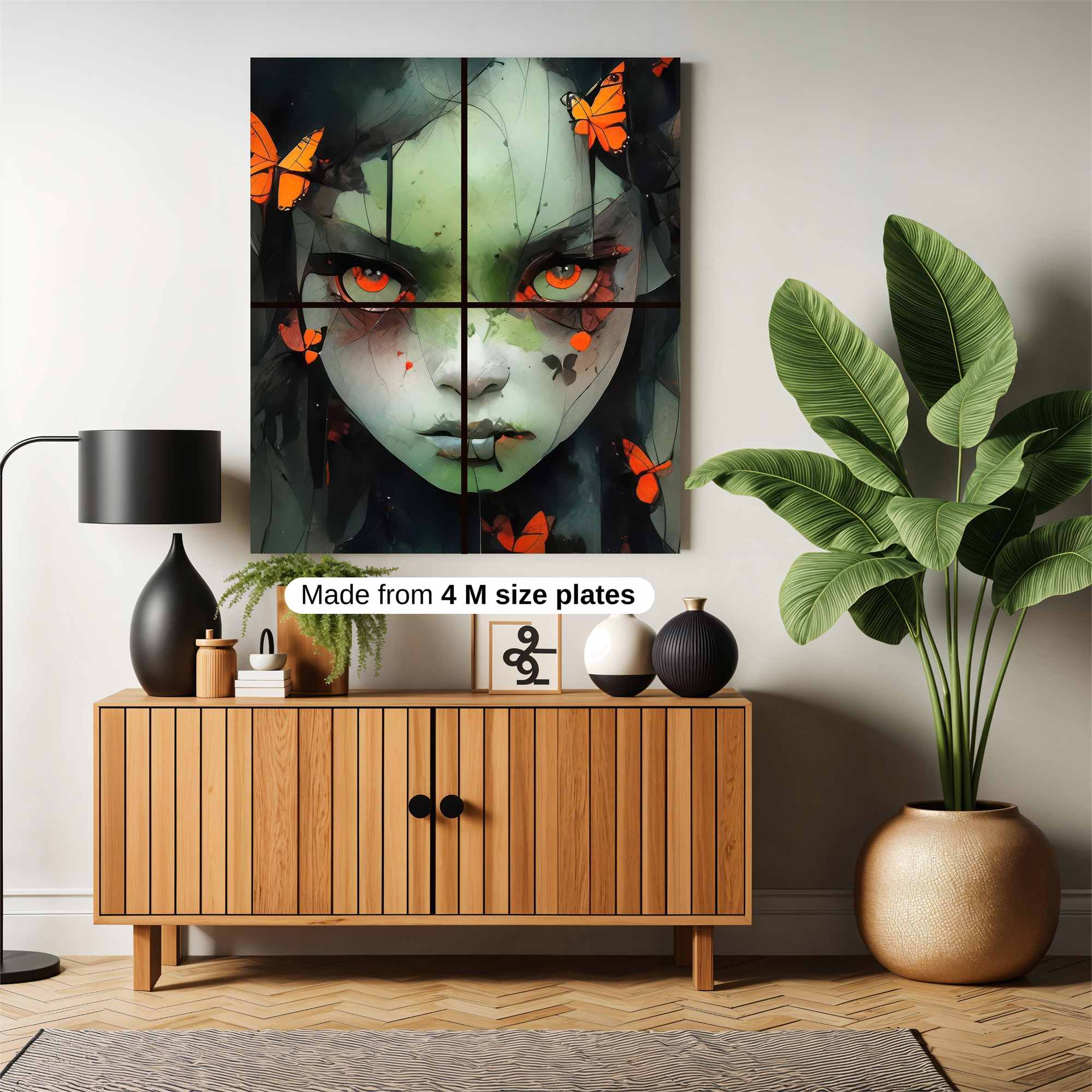 Butterfly Enigma Safe Wall Magnetic / M