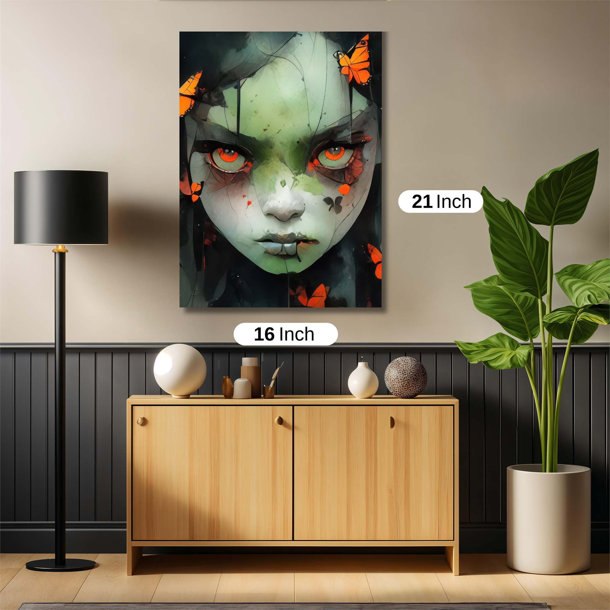 Butterfly Enigma Safe Wall Magnetic / M