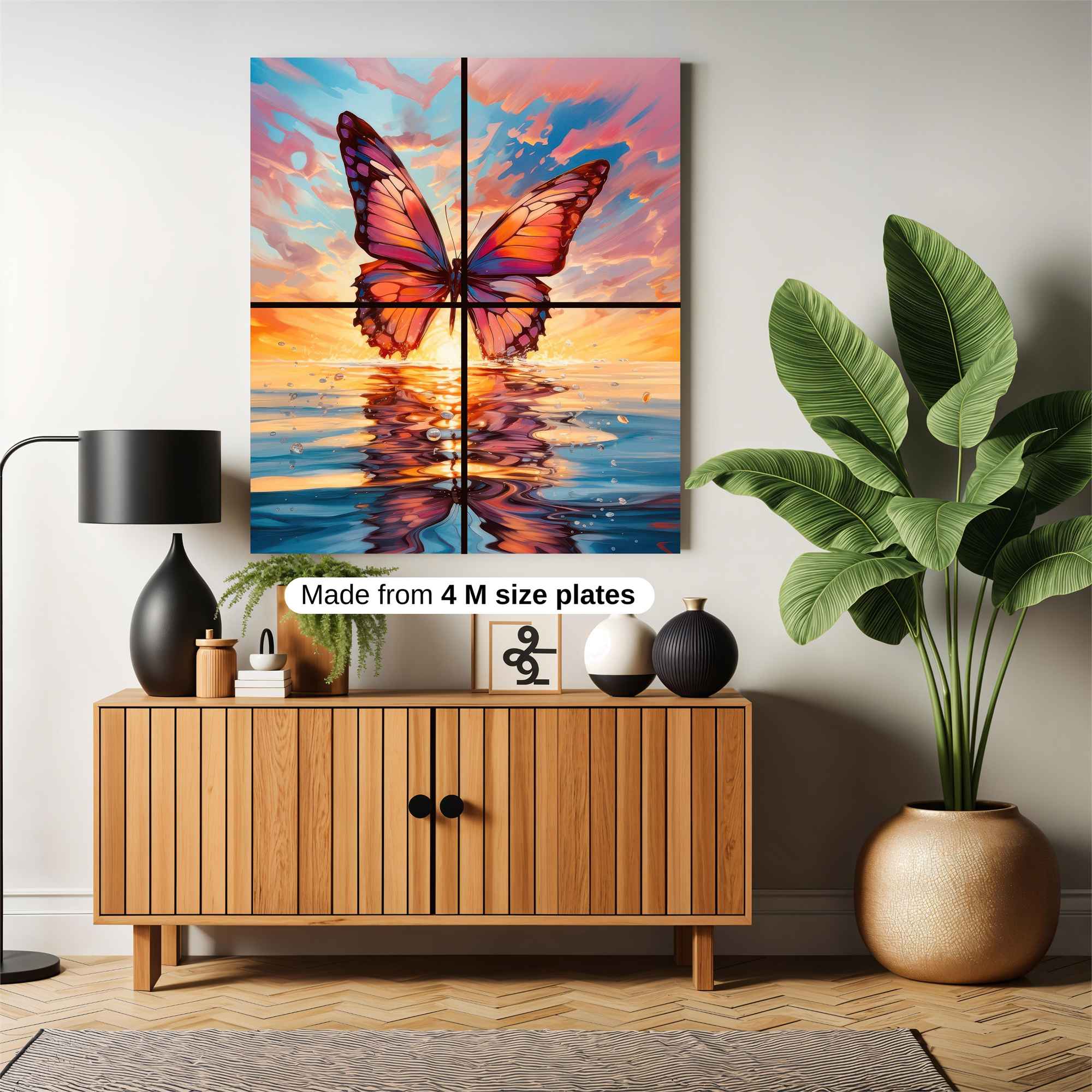 Butterfly Serenity Safe Wall Magnetic / M