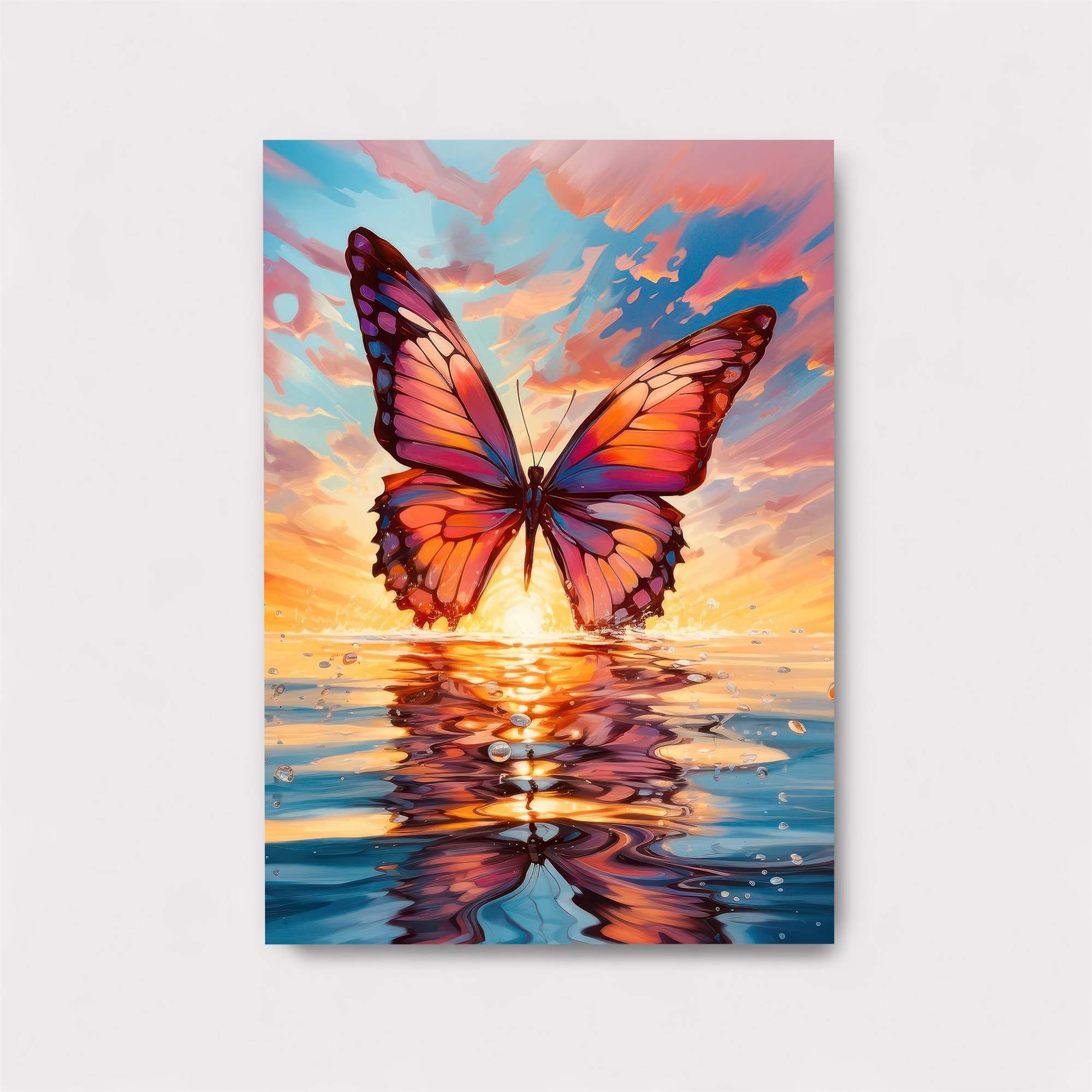 Butterfly Serenity Safe Wall Magnetic / M