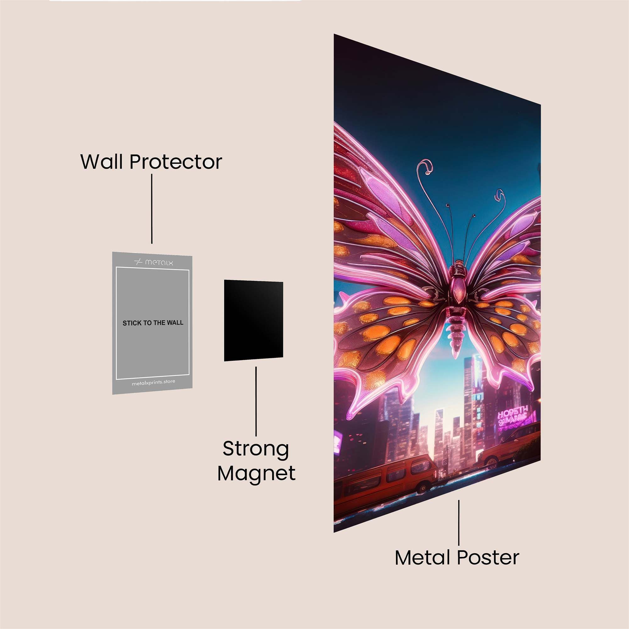 Desert Dream Safe Wall Magnetic / M