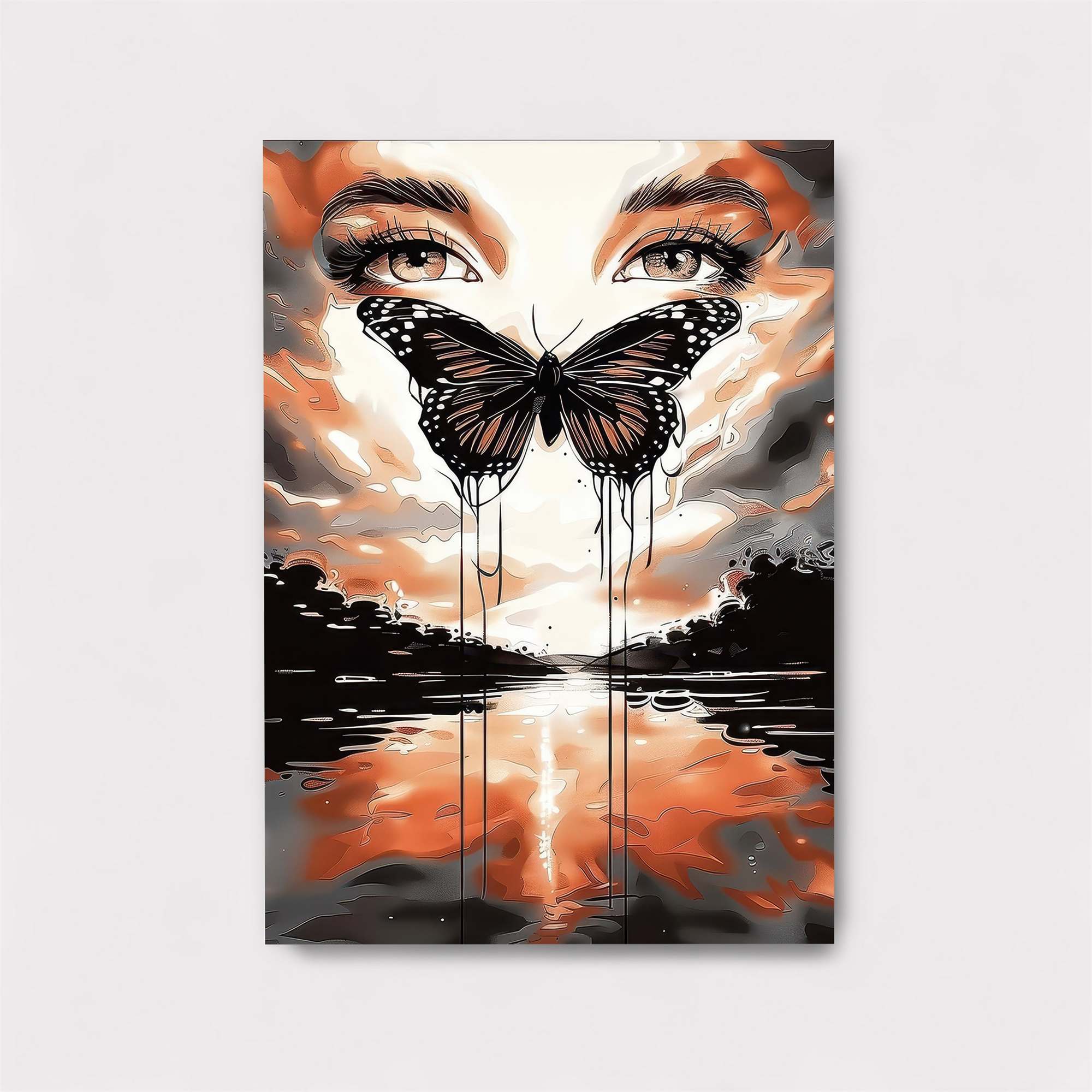 Butterfly Enigma Safe Wall Magnetic / M