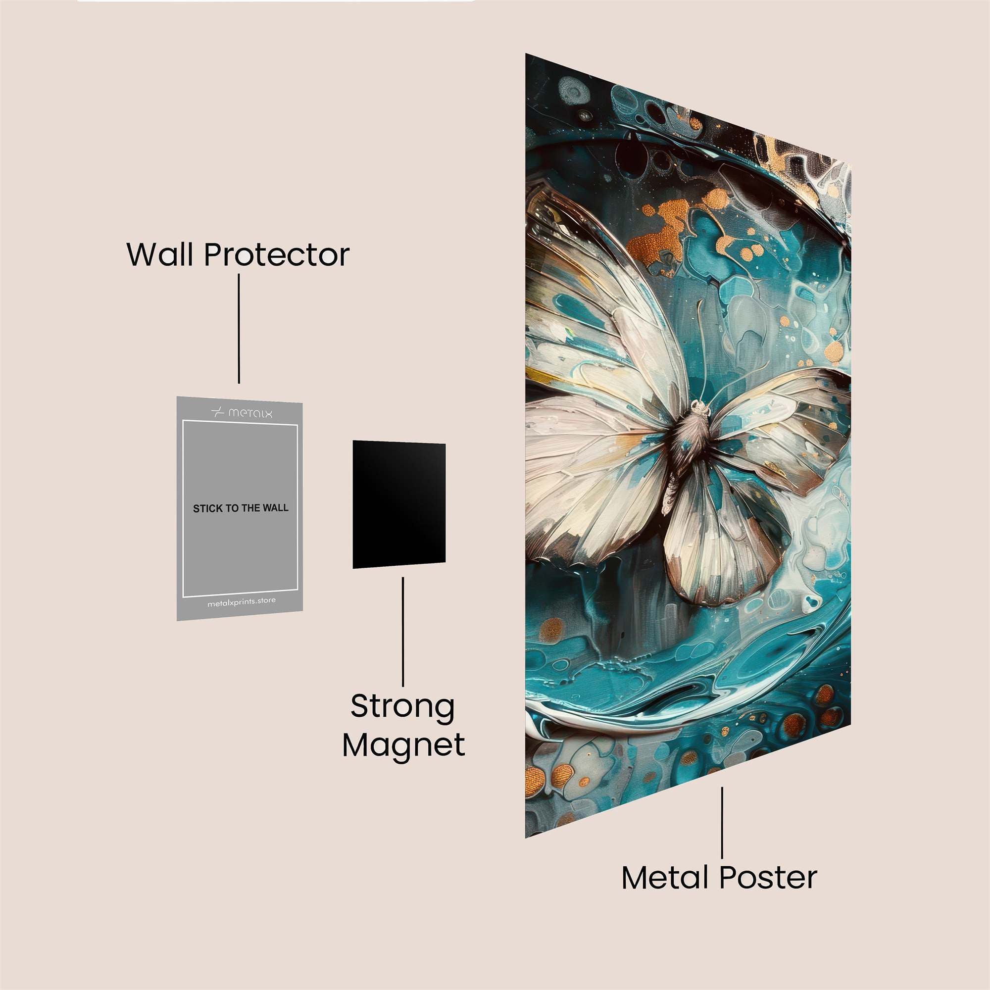 Beacon Solitude Safe Wall Magnetic / M