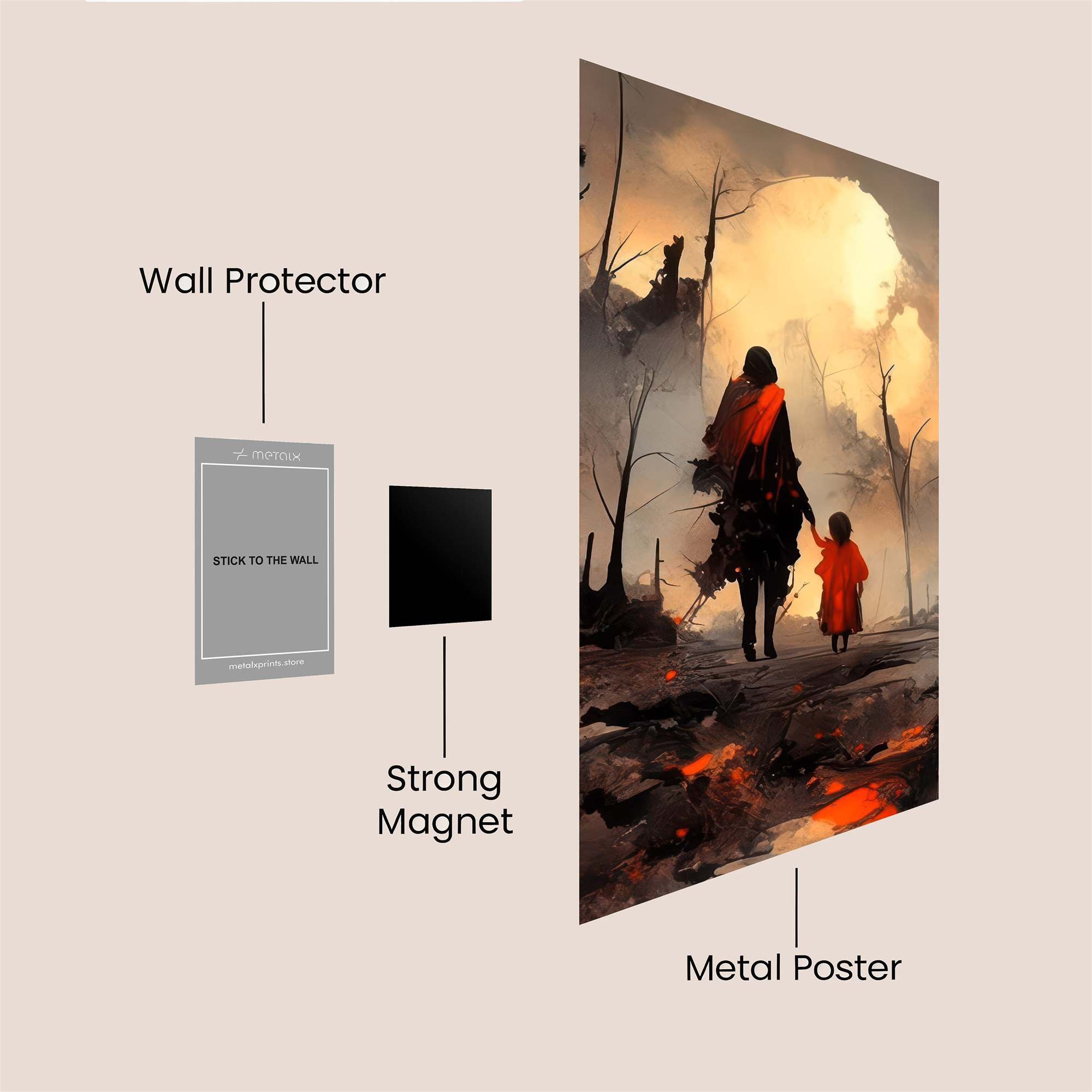 Apocalypse Hope Safe Wall Magnetic / M