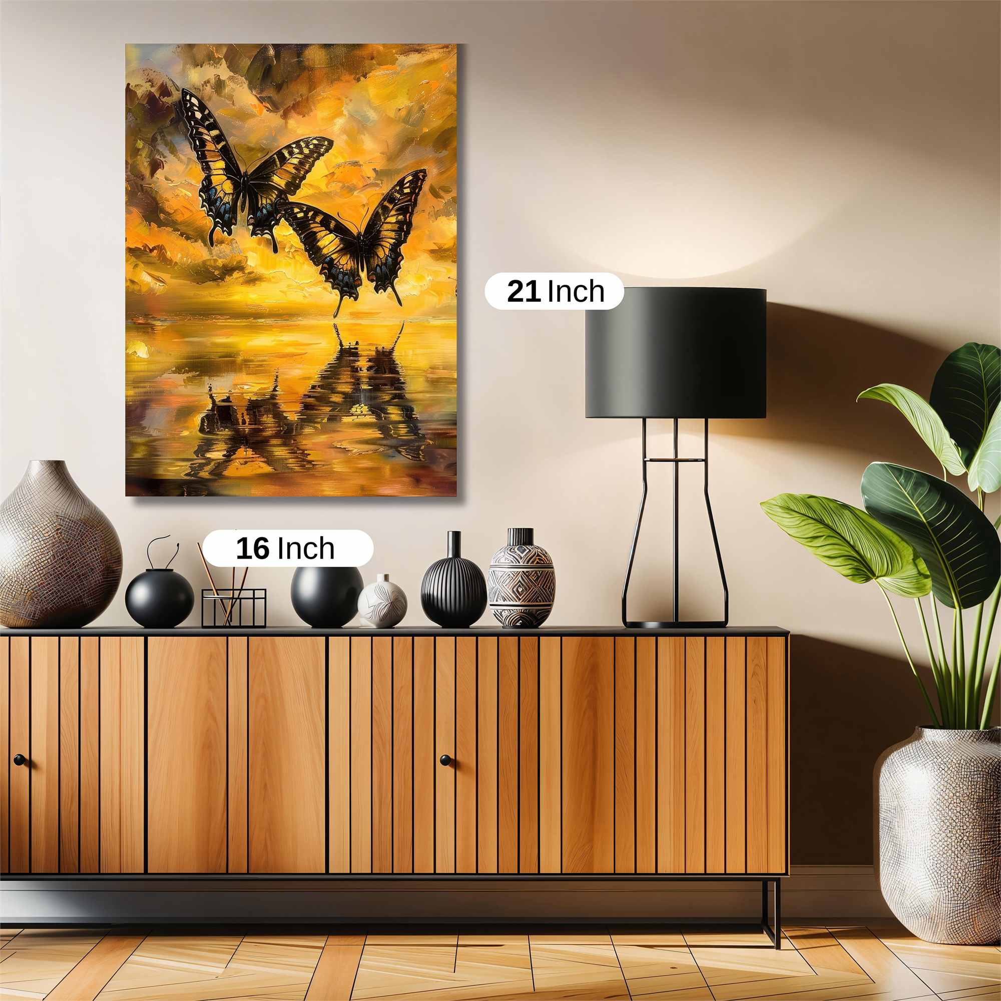 Butterfly Serenity Safe Wall Magnetic / M