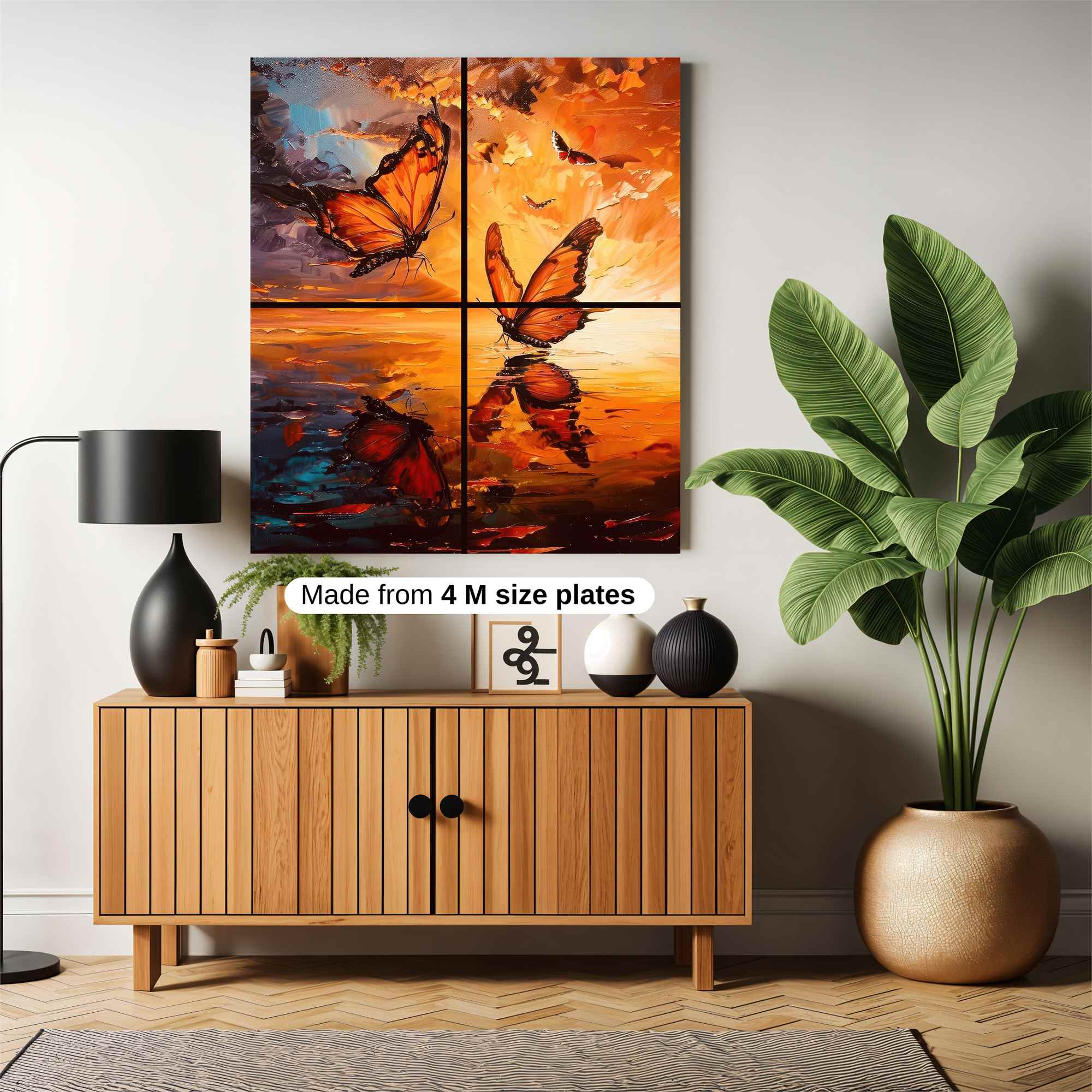 Butterfly Radiance Safe Wall Magnetic / M