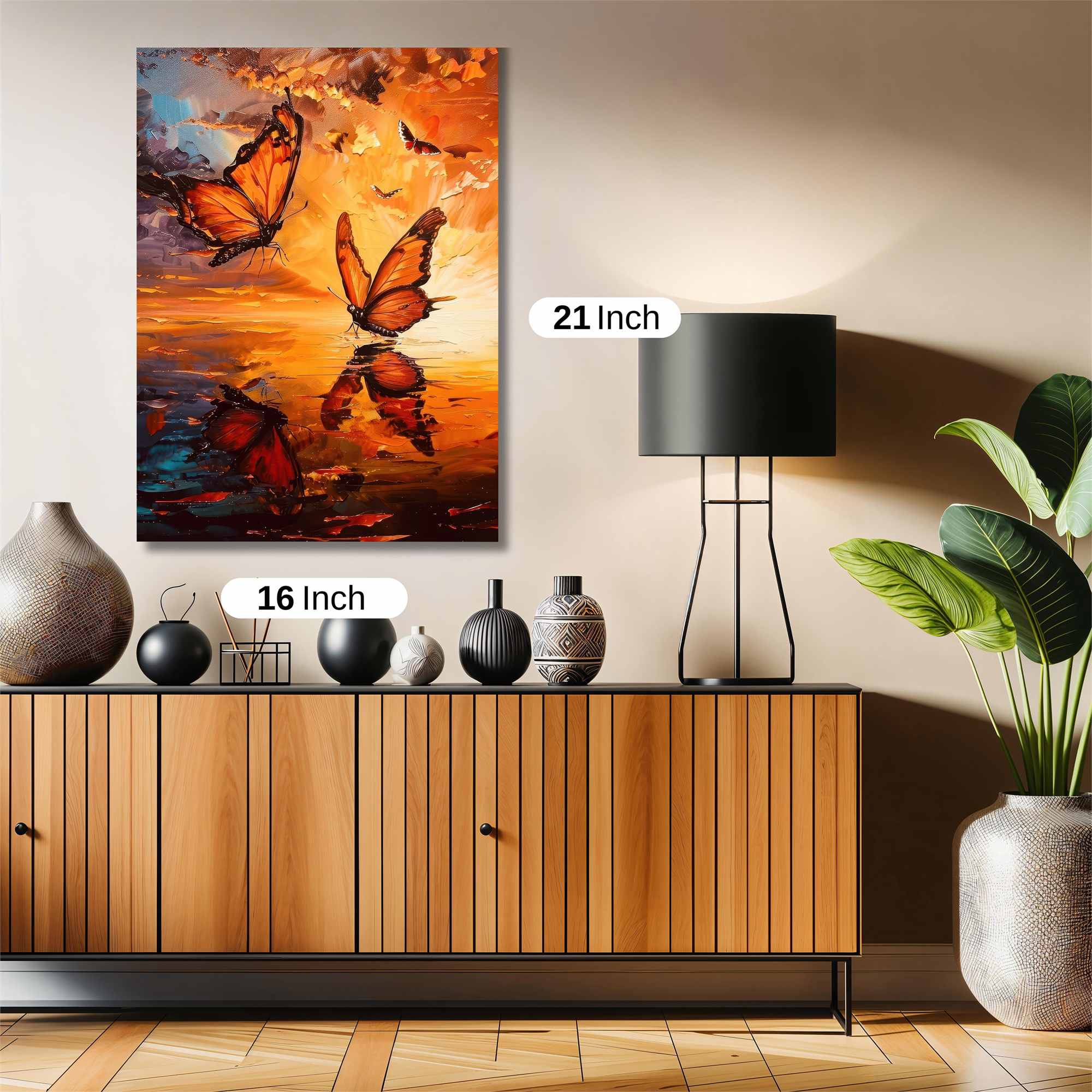 Butterfly Radiance Safe Wall Magnetic / M