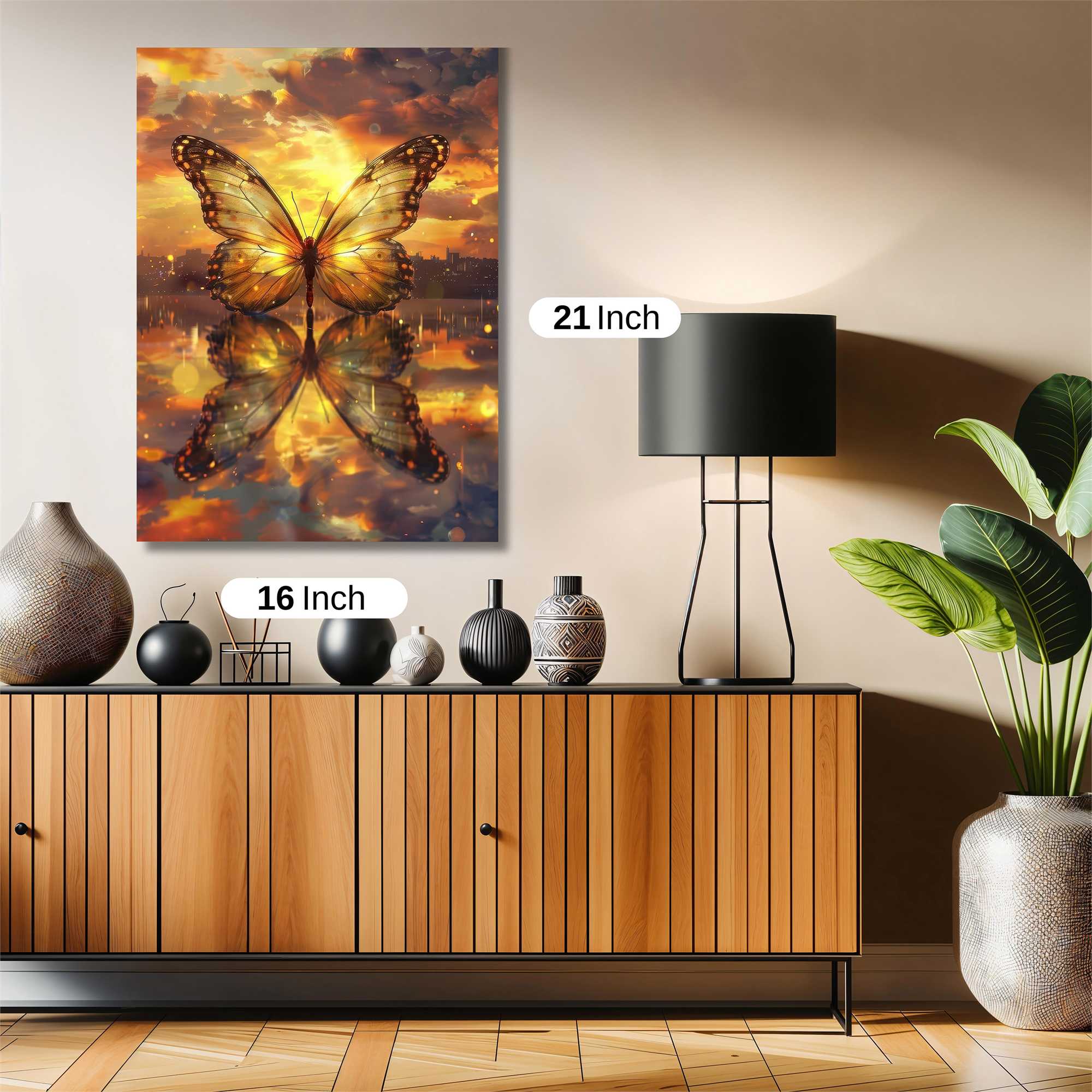 Sunset Serenity Safe Wall Magnetic / M