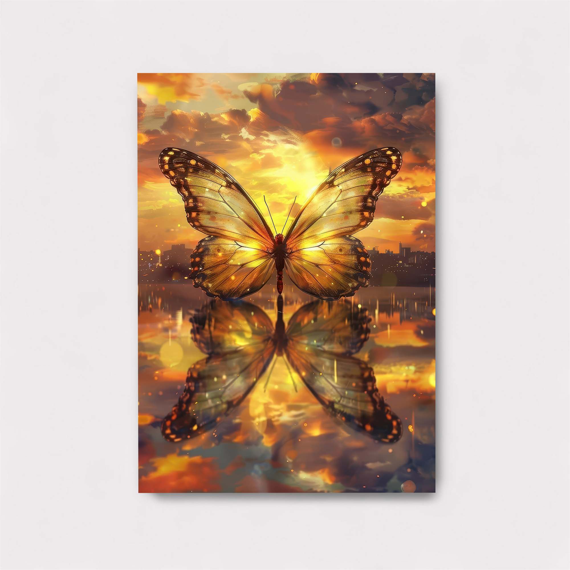 Sunset Serenity Safe Wall Magnetic / M