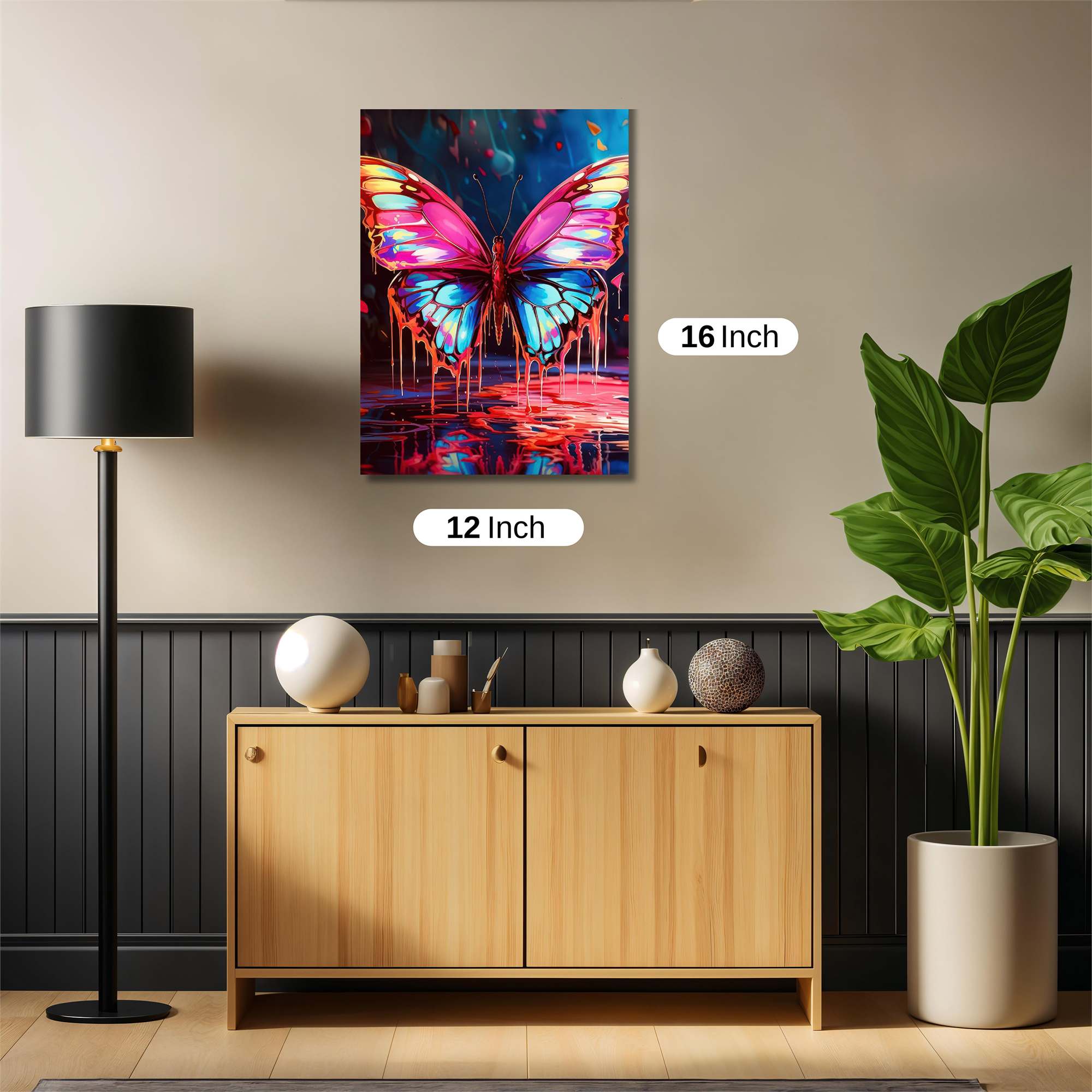 Butterfly Dream Safe Wall Magnetic / M