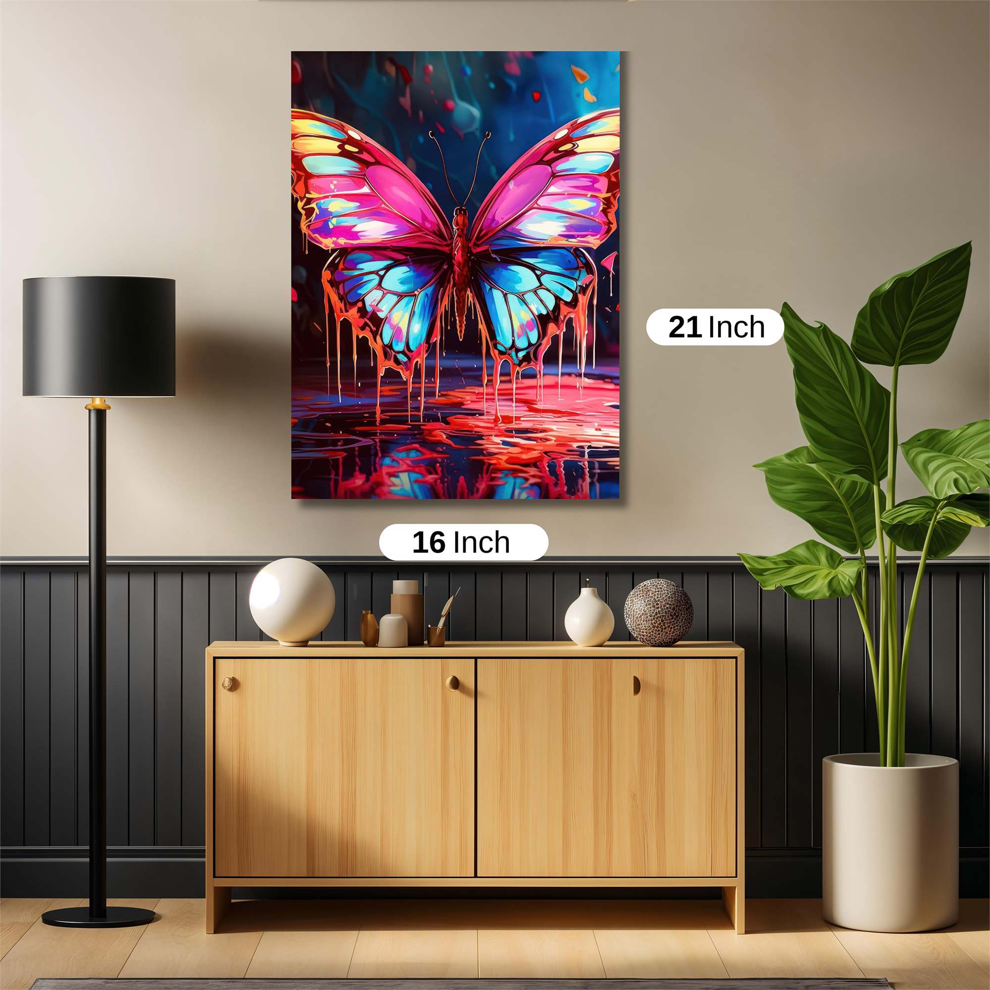 Butterfly Dream Safe Wall Magnetic / M