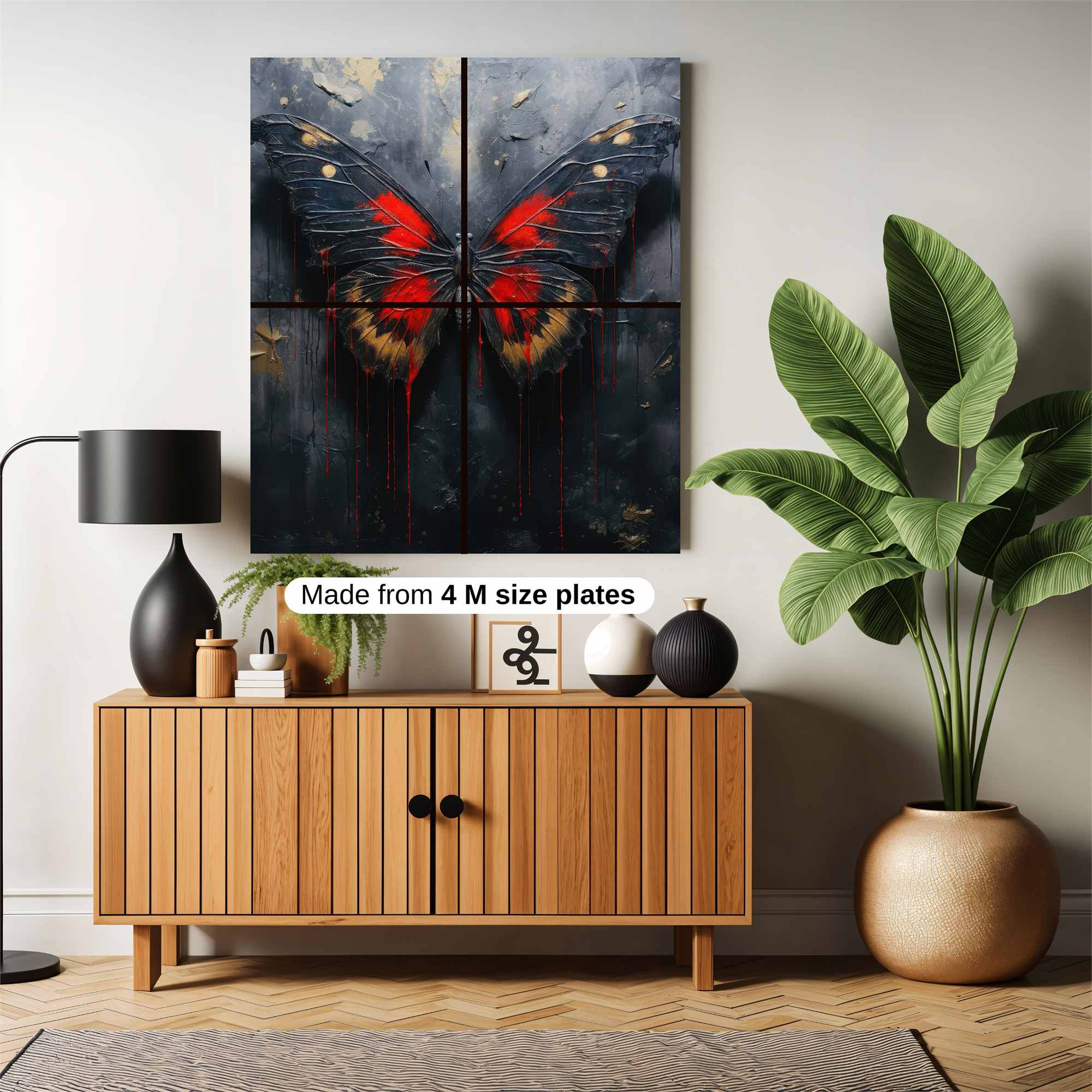 Butterfly Serenity Safe Wall Magnetic / M