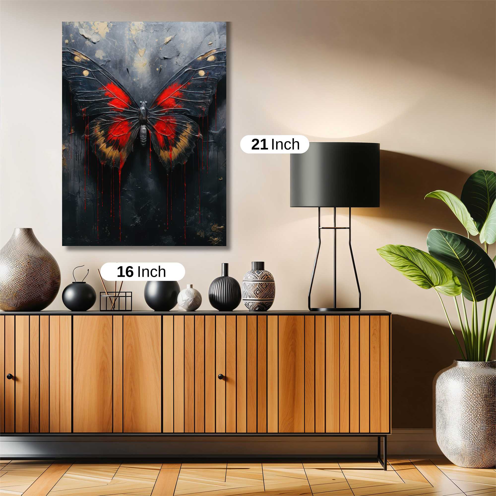 Butterfly Serenity Safe Wall Magnetic / M