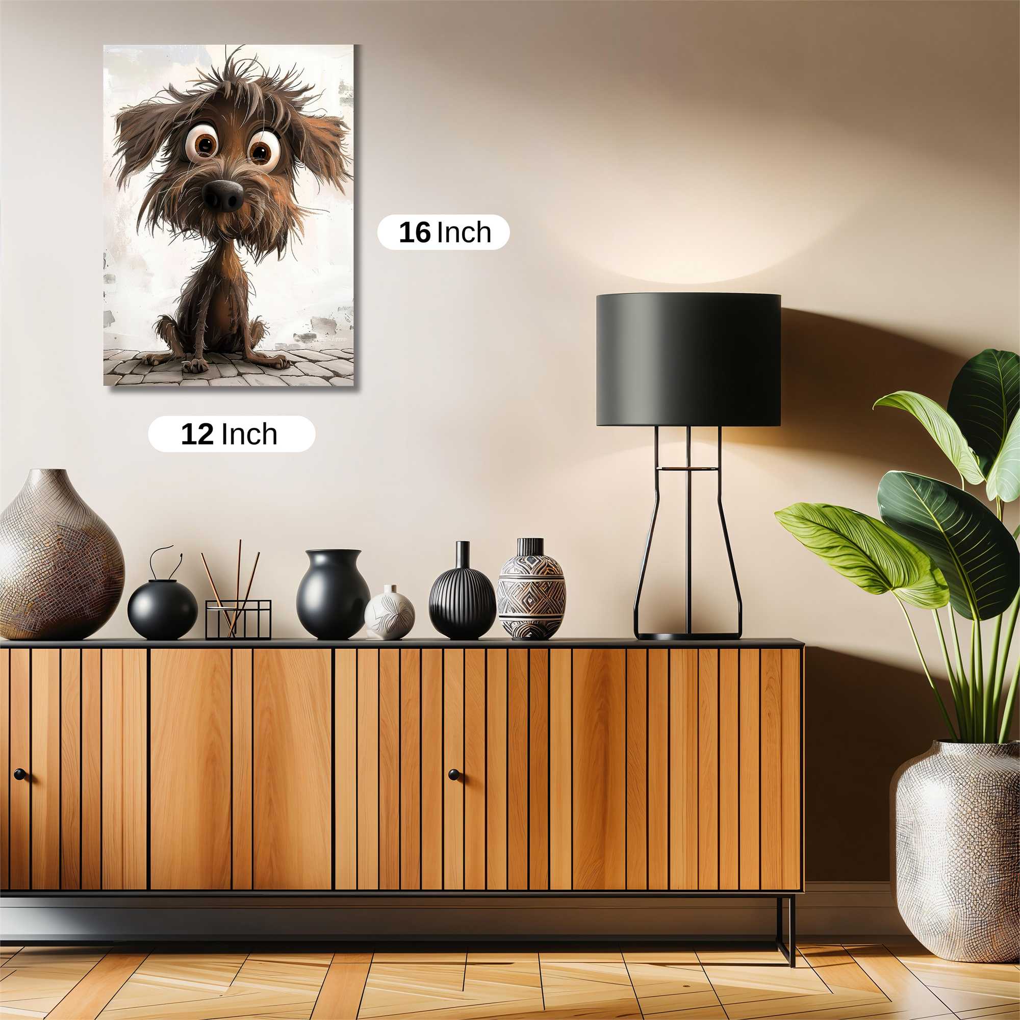 Scruffy Charm Safe Wall Magnetic / M