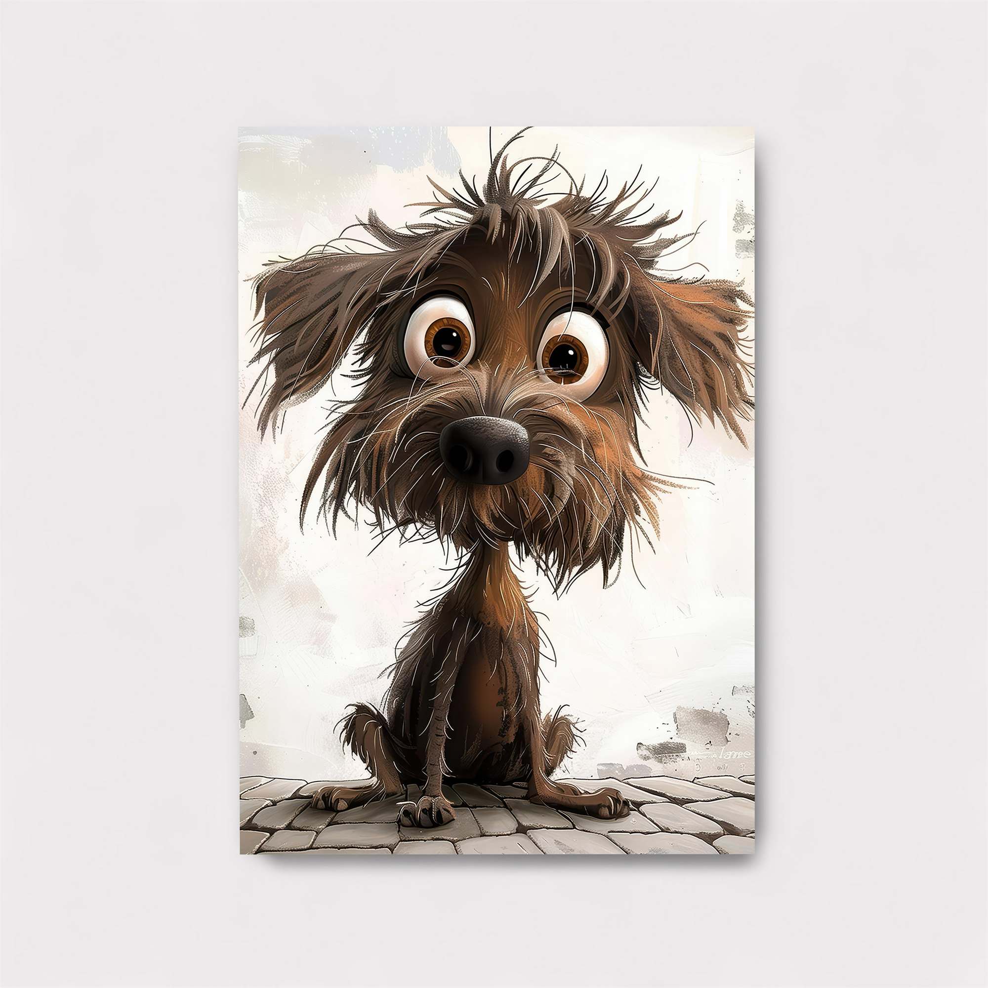 Scruffy Charm Safe Wall Magnetic / M