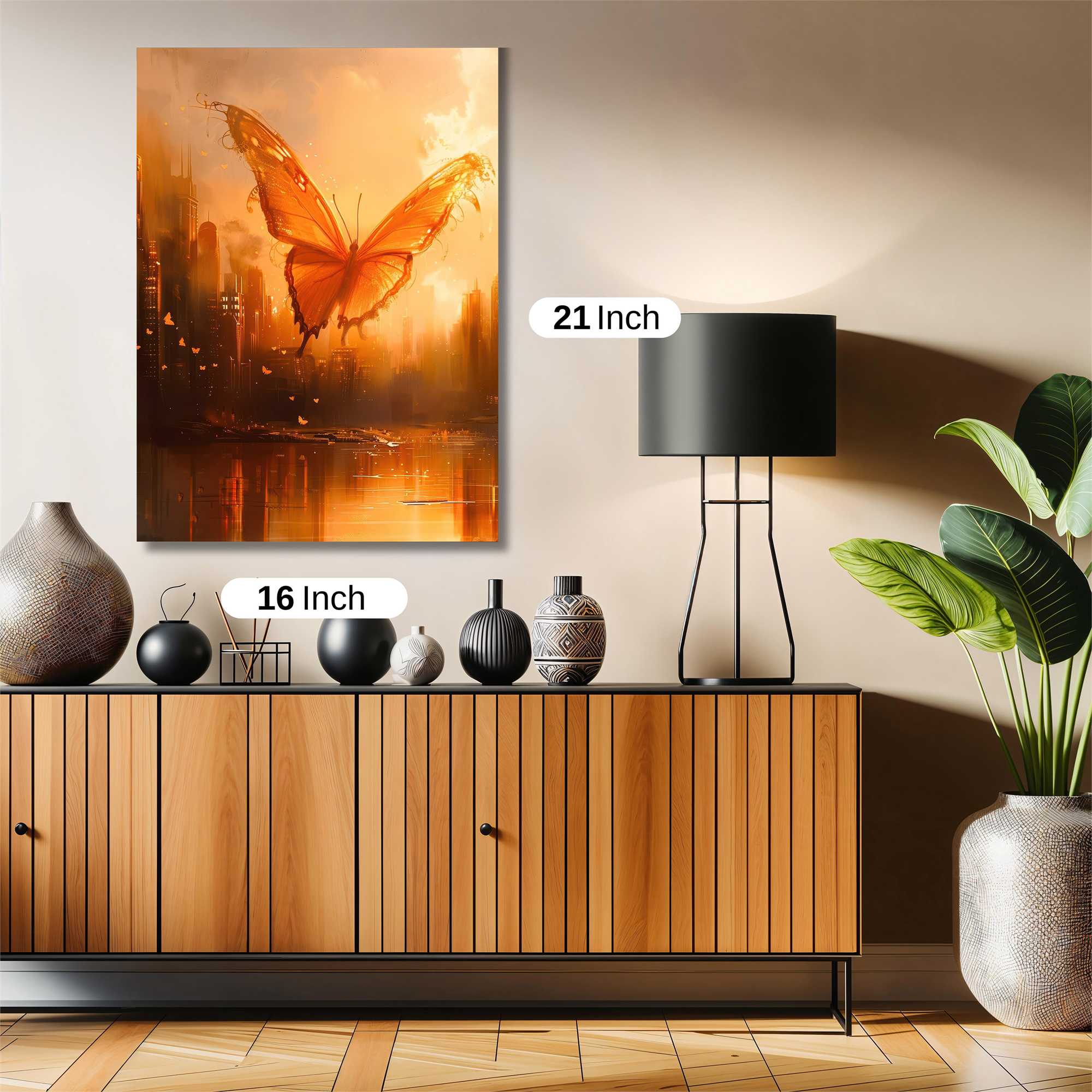 Butterfly Dawn Safe Wall Magnetic / M