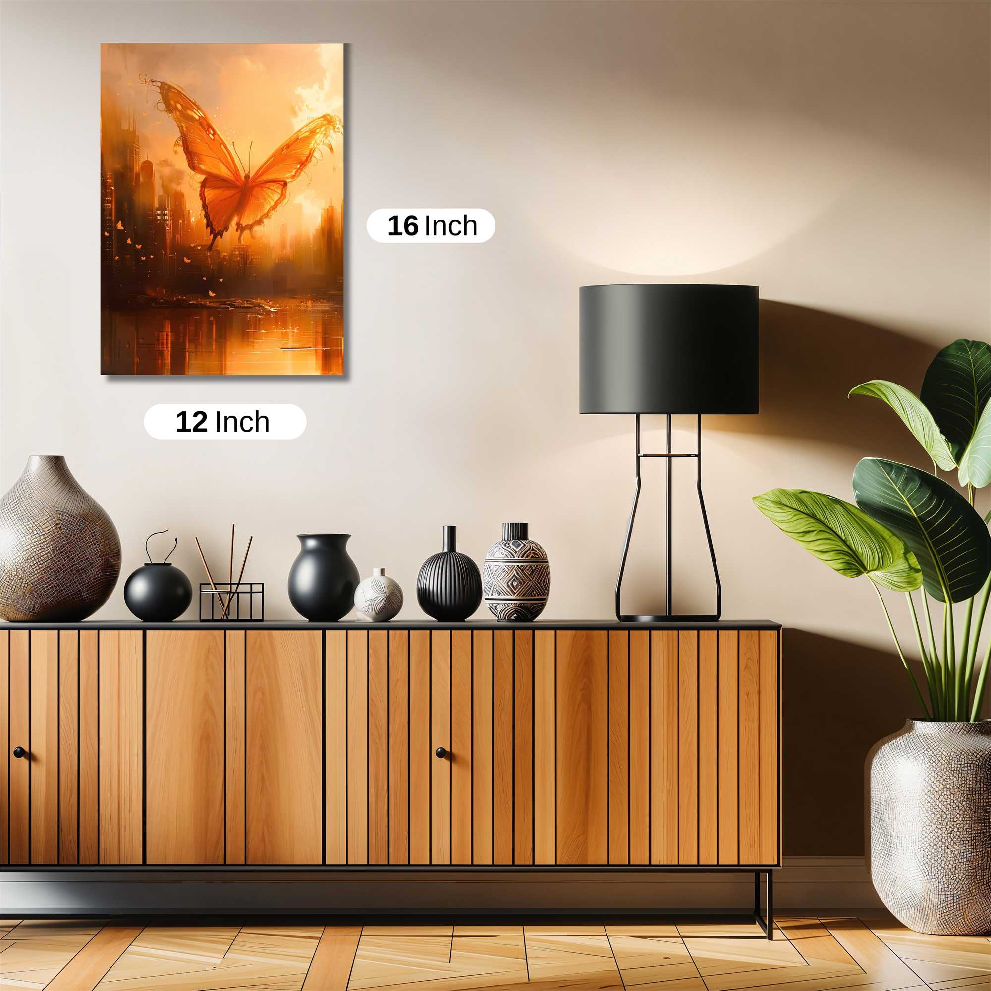 Butterfly Dawn Safe Wall Magnetic / M