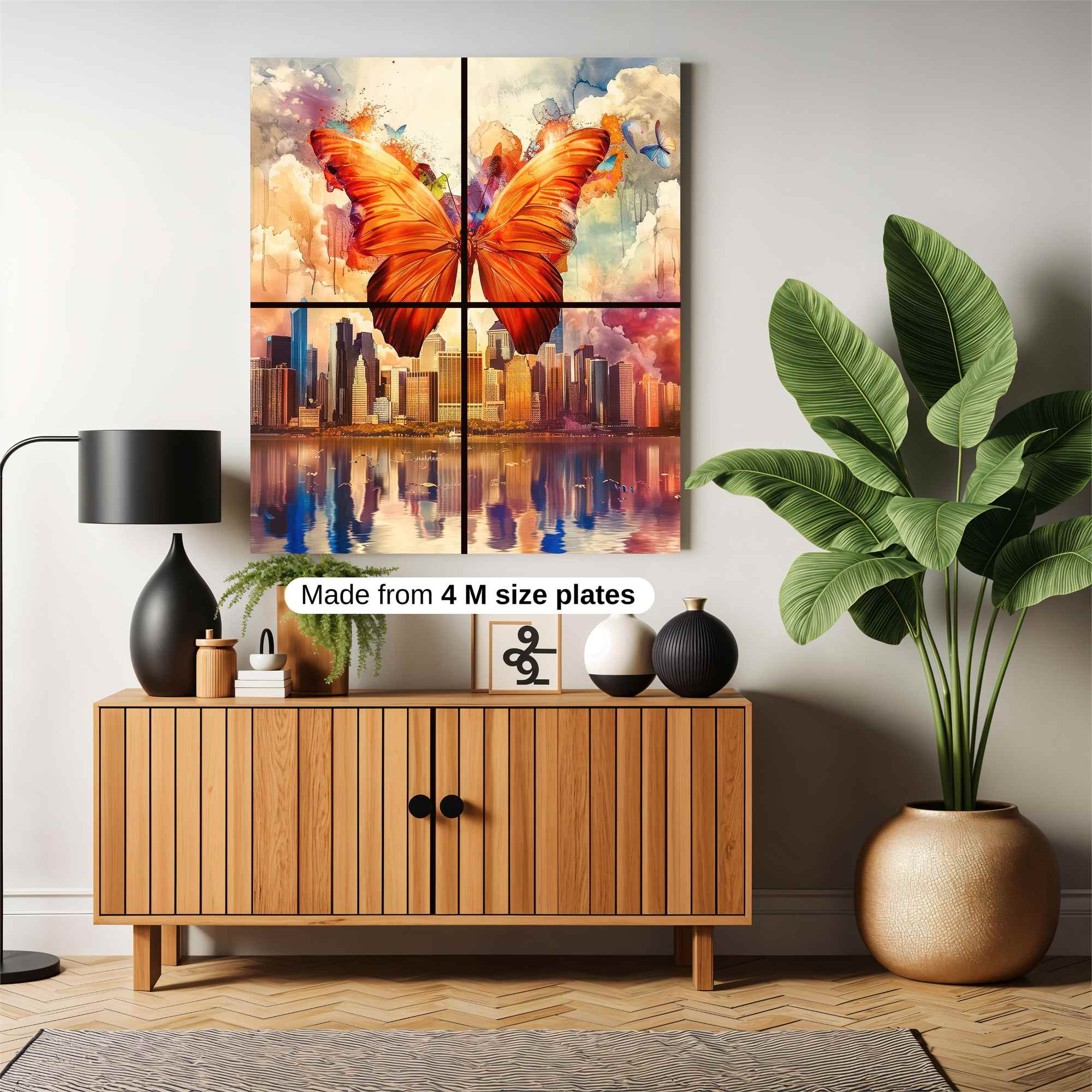 Butterfly Serenity Safe Wall Magnetic / M