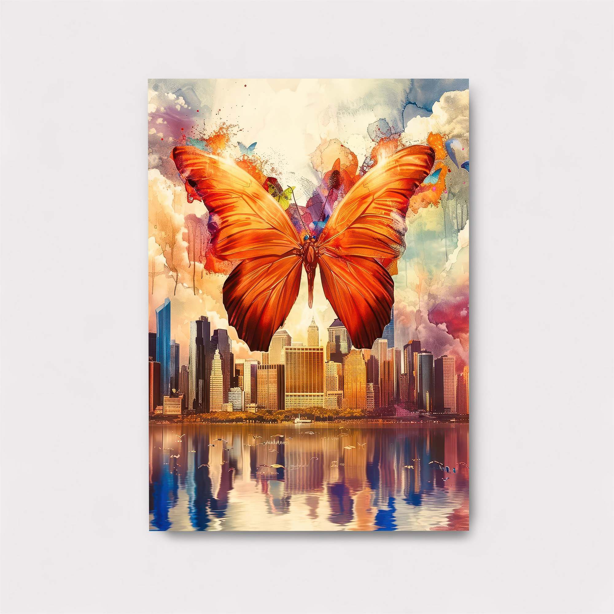 Butterfly Serenity Safe Wall Magnetic / M