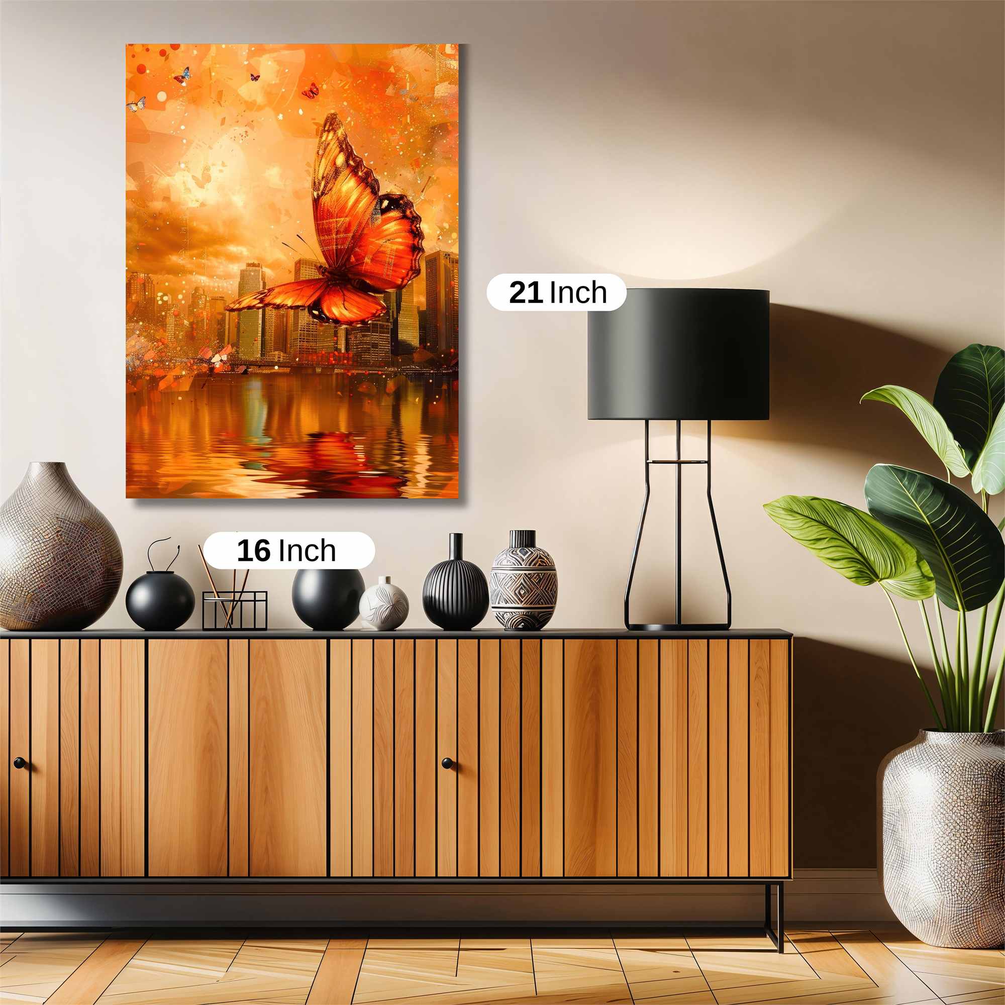 Butterfly Serenity Safe Wall Magnetic / M
