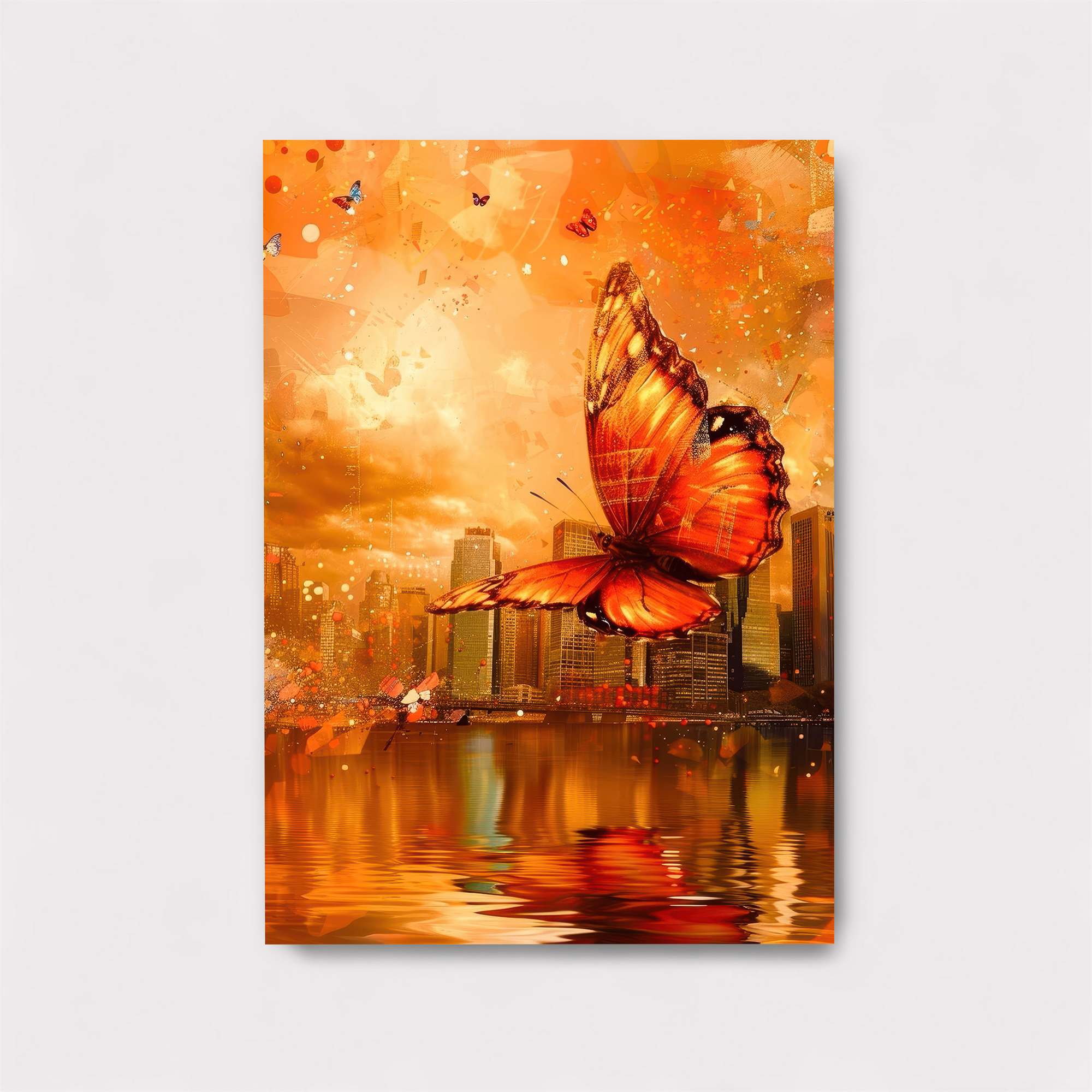 Butterfly Serenity Safe Wall Magnetic / M
