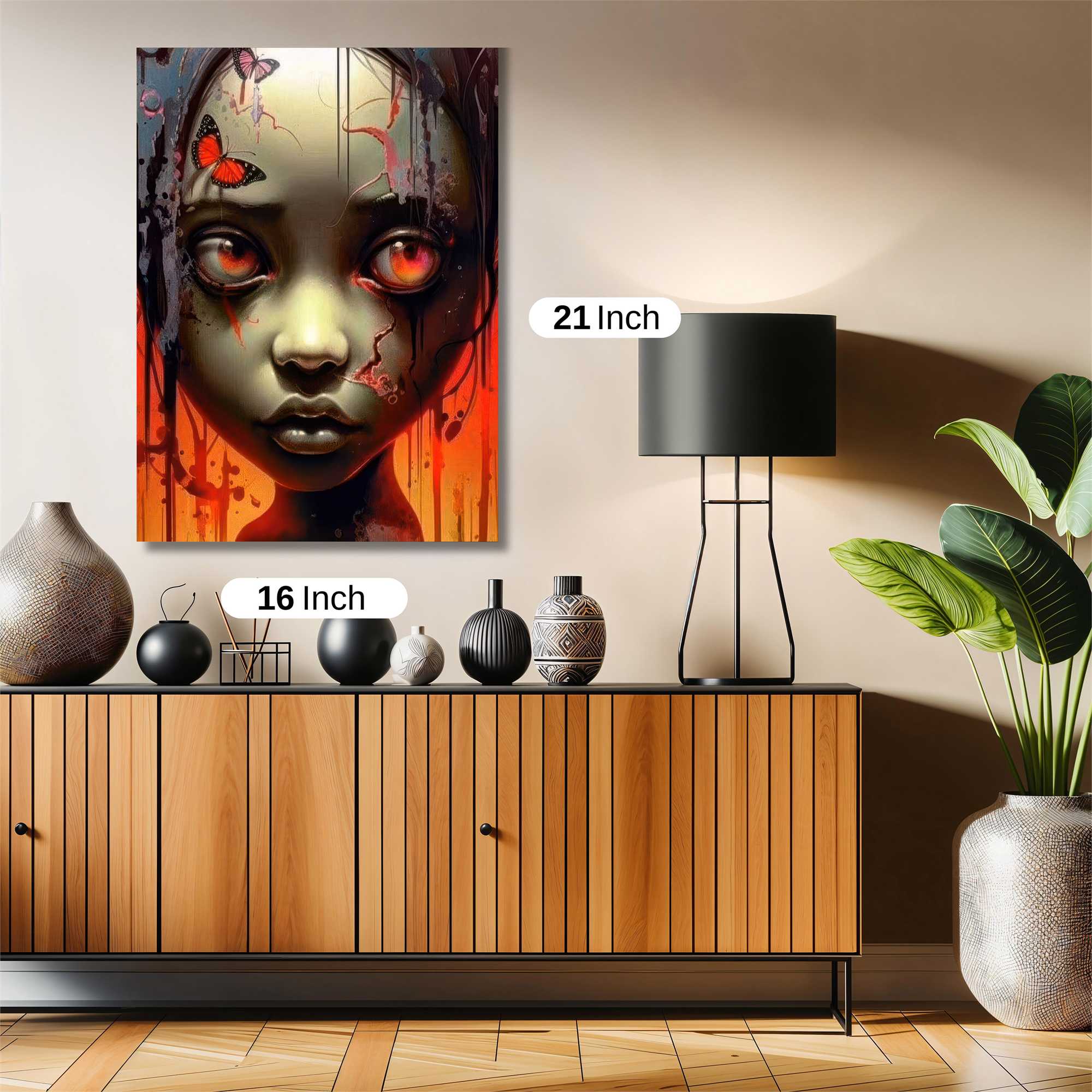 Butterfly Eerie Safe Wall Magnetic / M