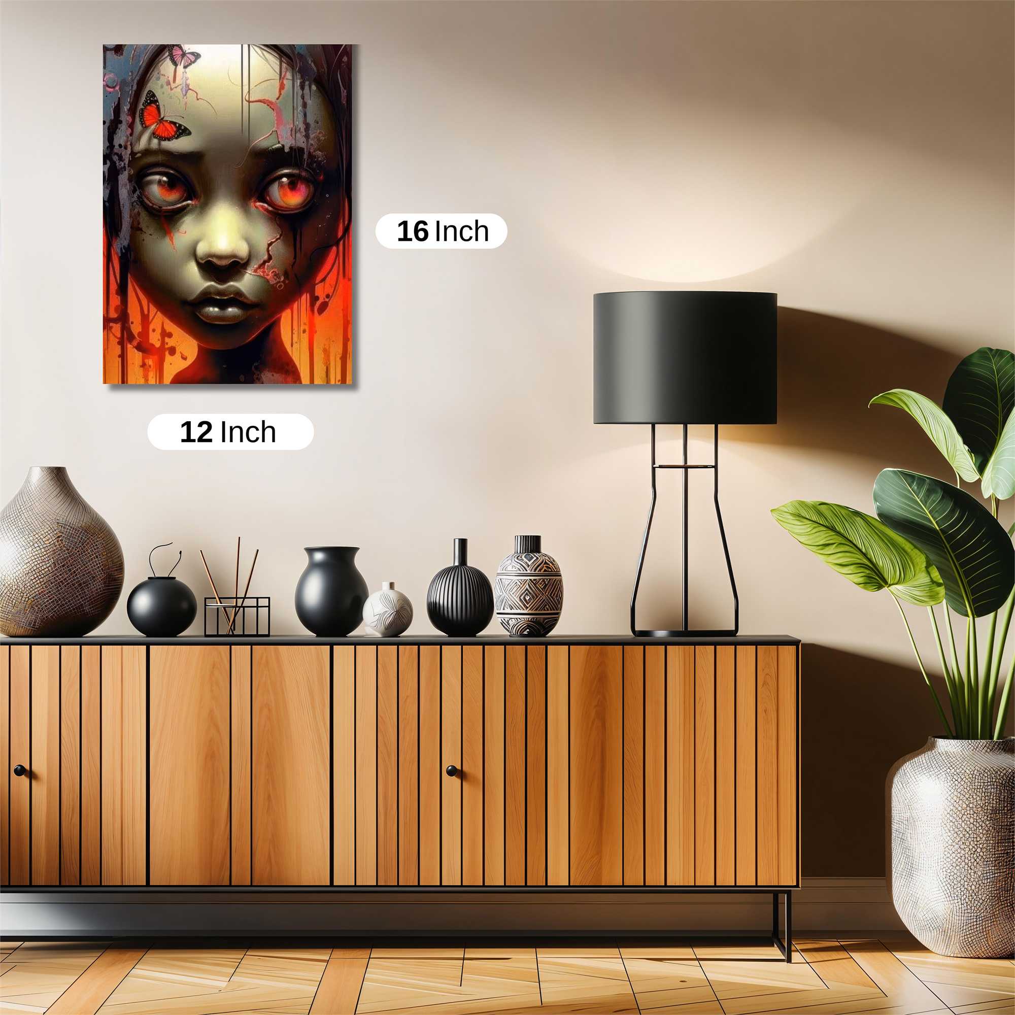Butterfly Eerie Safe Wall Magnetic / M