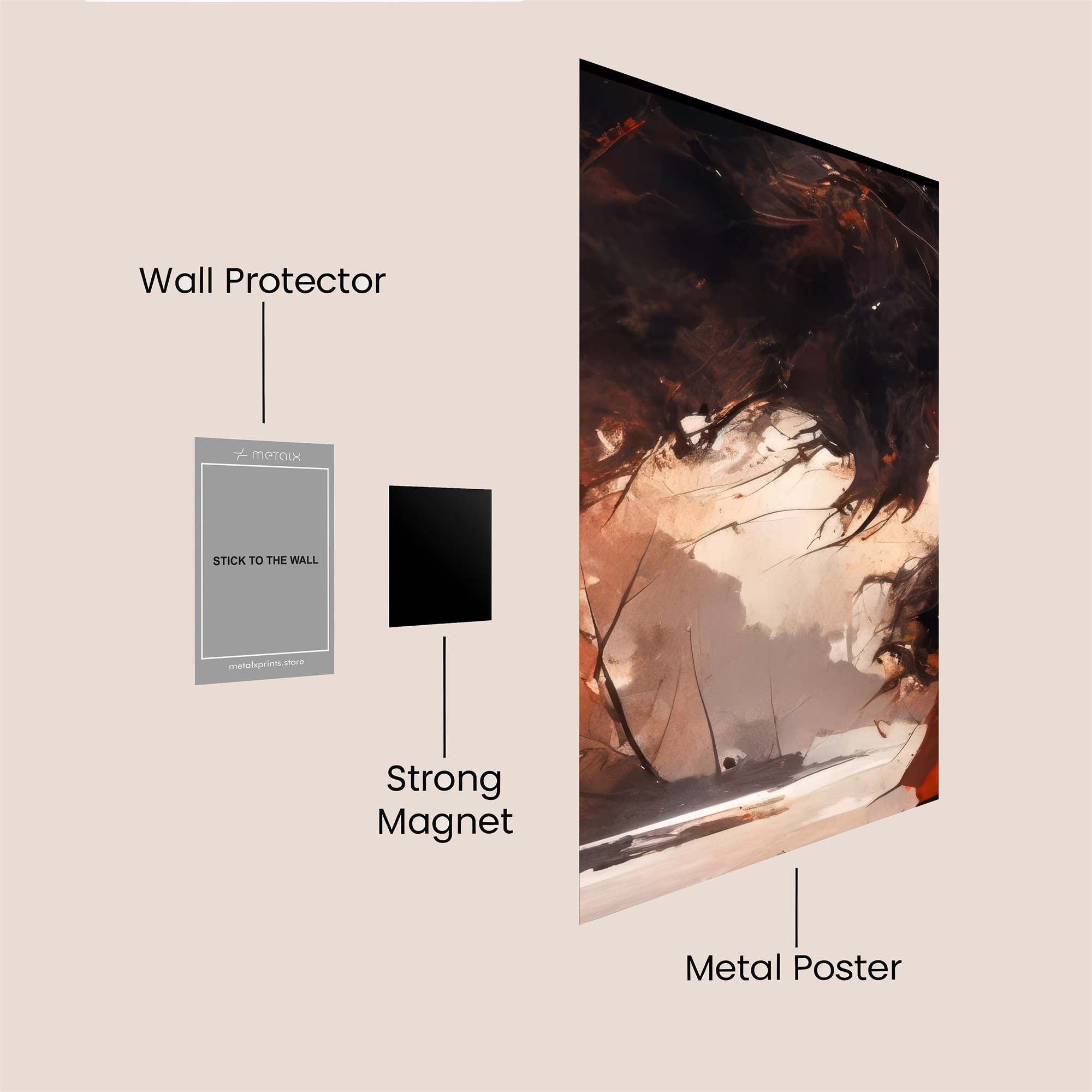 Demon Whisper Safe Wall Magnetic / M