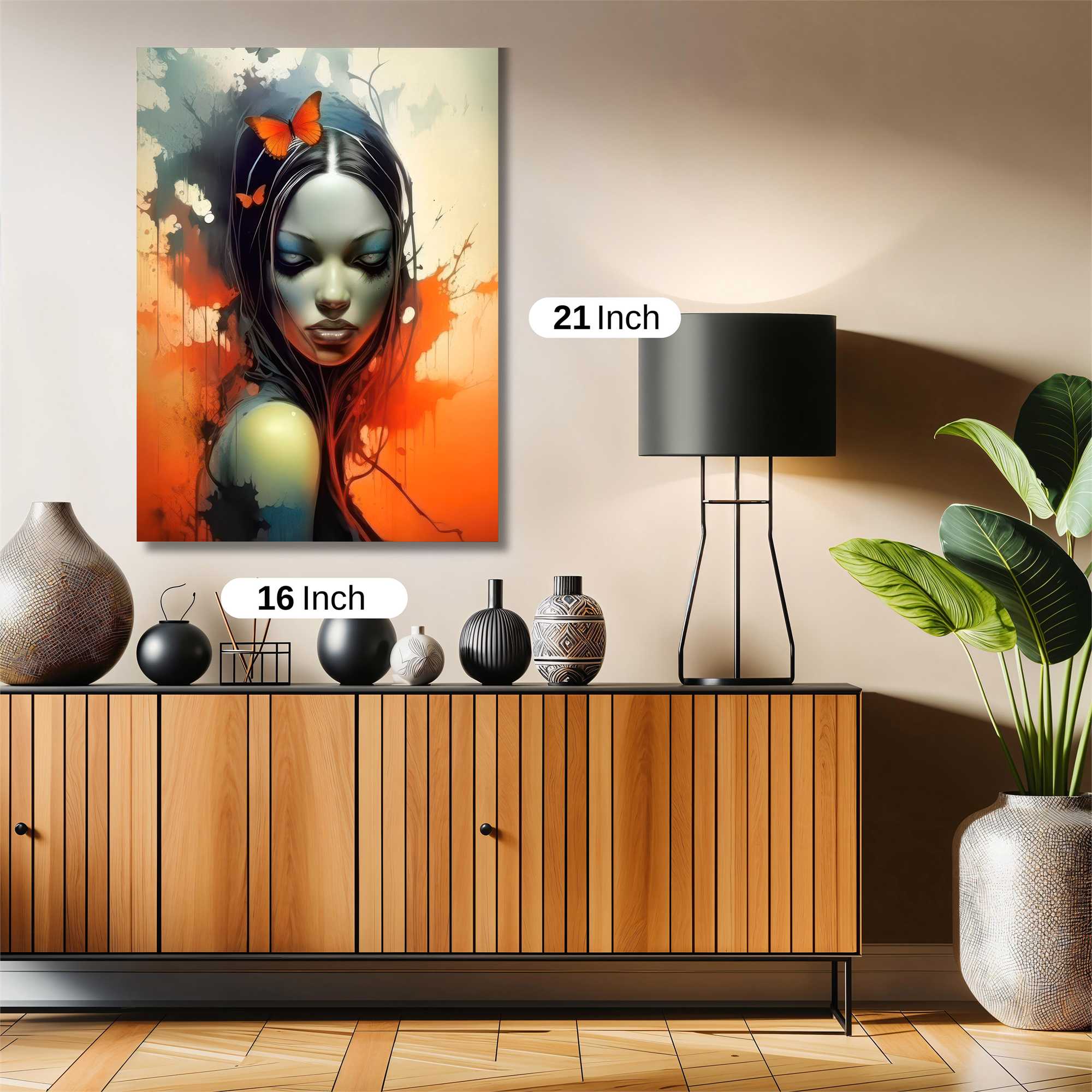 Butterfly Serenity Safe Wall Magnetic / M
